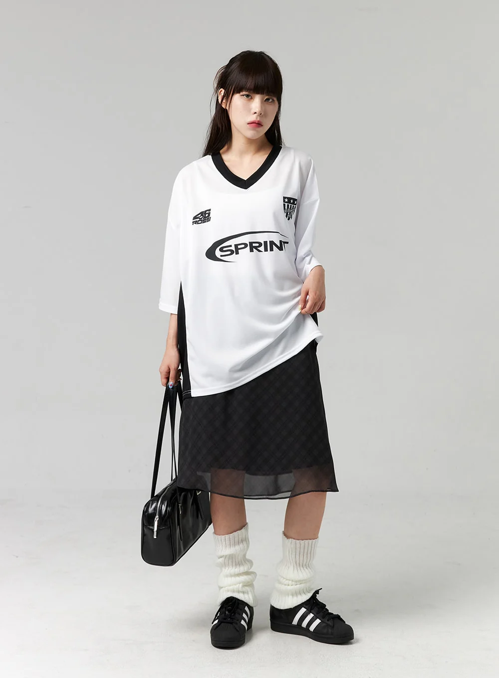Plaid Midi Skirt CL320 - Image 3