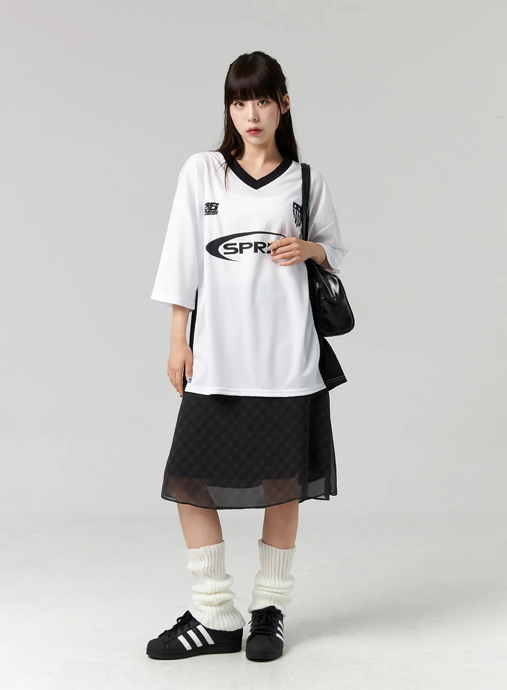 Plaid Midi Skirt CL320 - Image 7