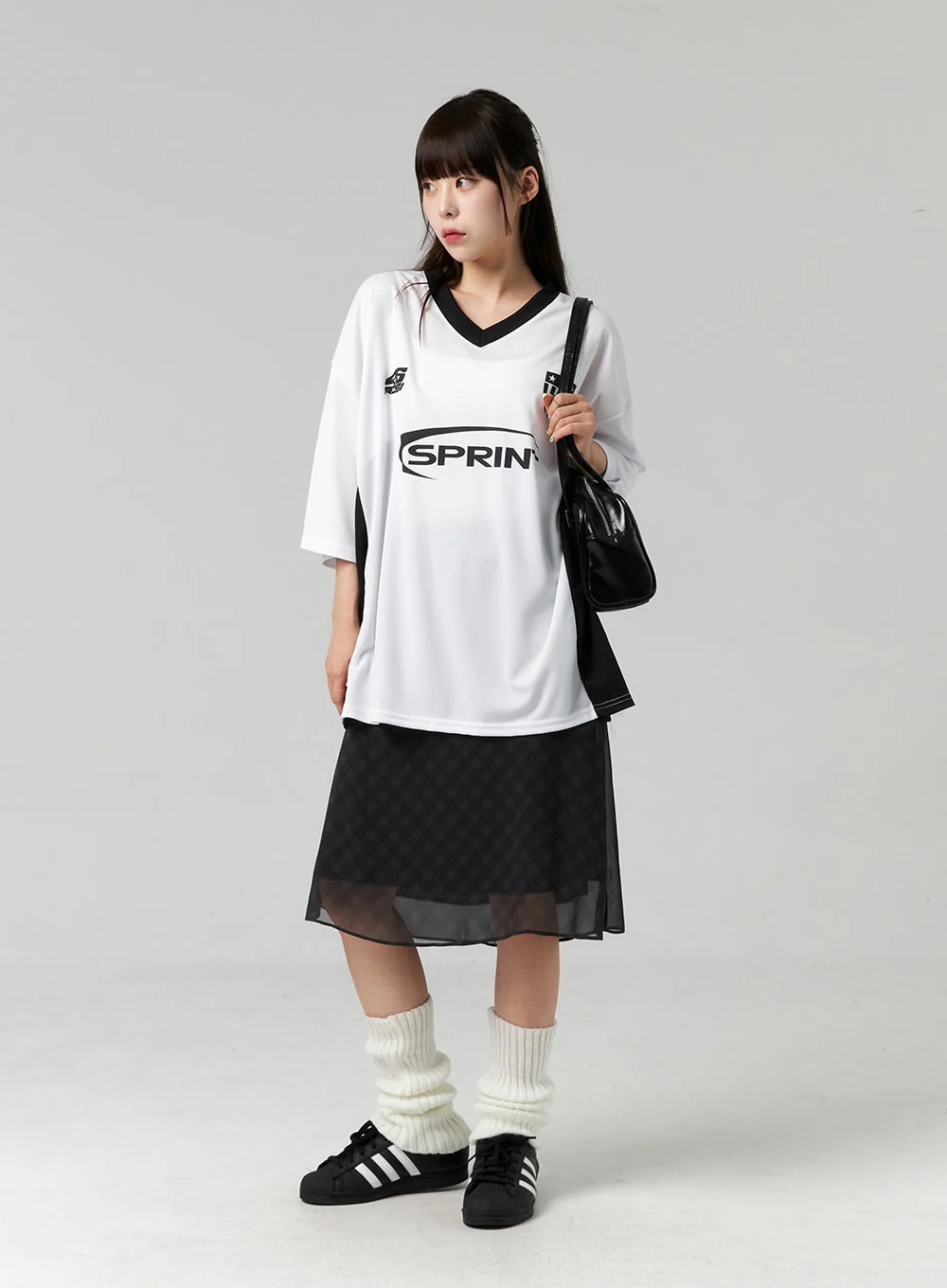 Plaid Midi Skirt CL320 - Image 8