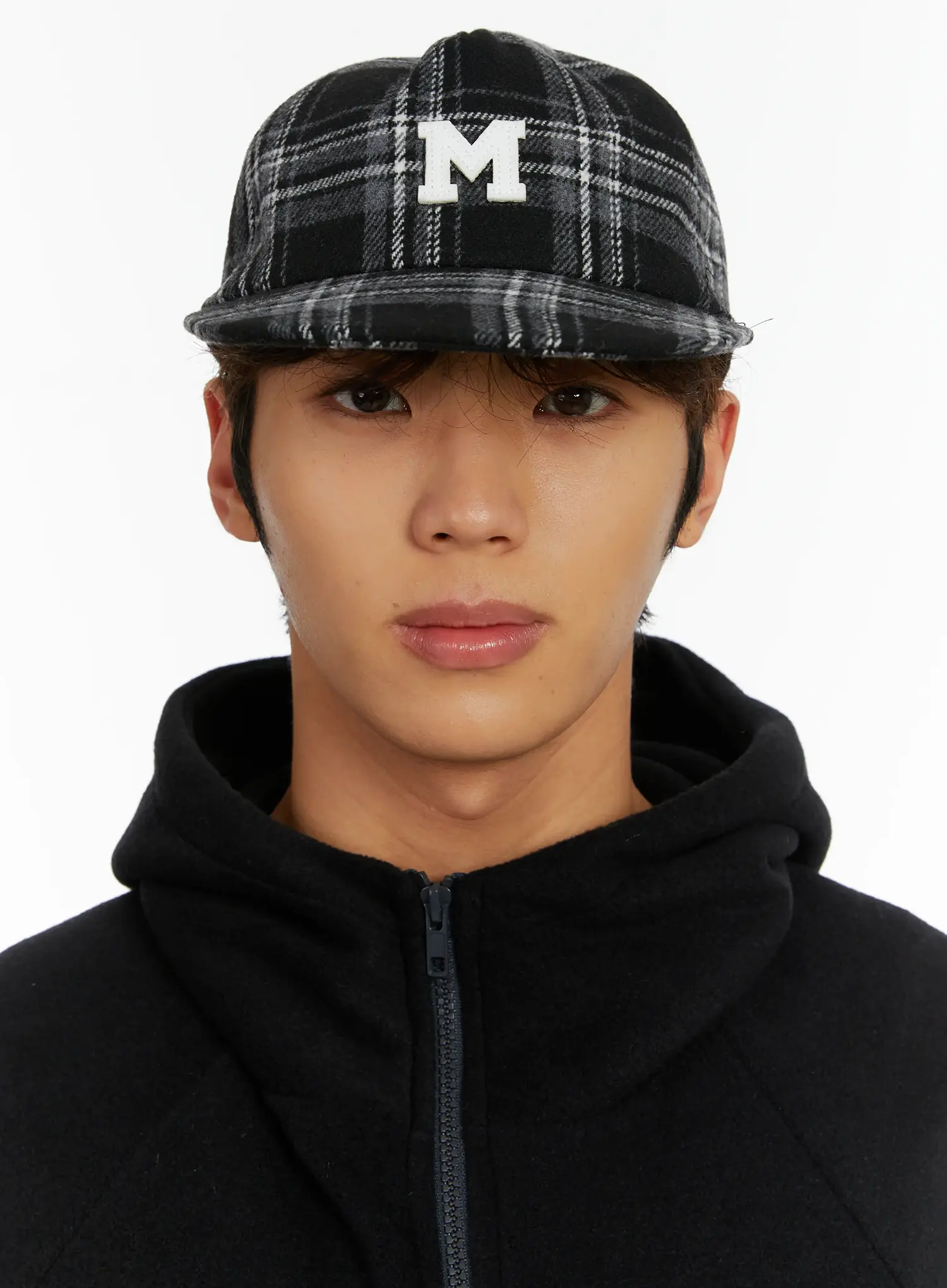 Plaid Wool Cap ID524 - Image 3