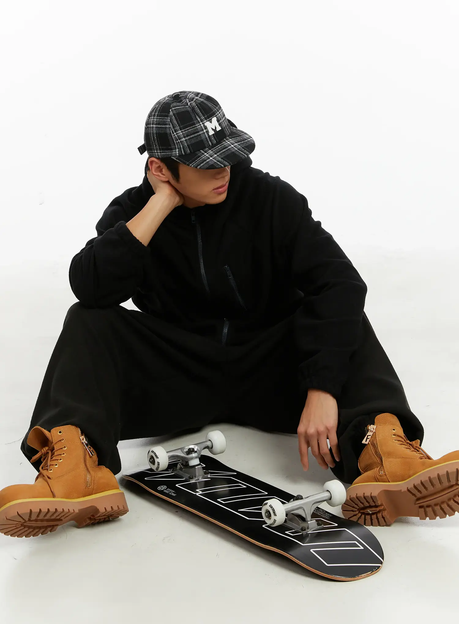 Plaid Wool Cap ID524 - Image 6