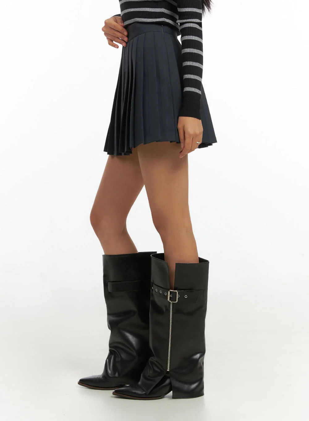 Pleated Bliss Mini Skirt IO409 - Image 7
