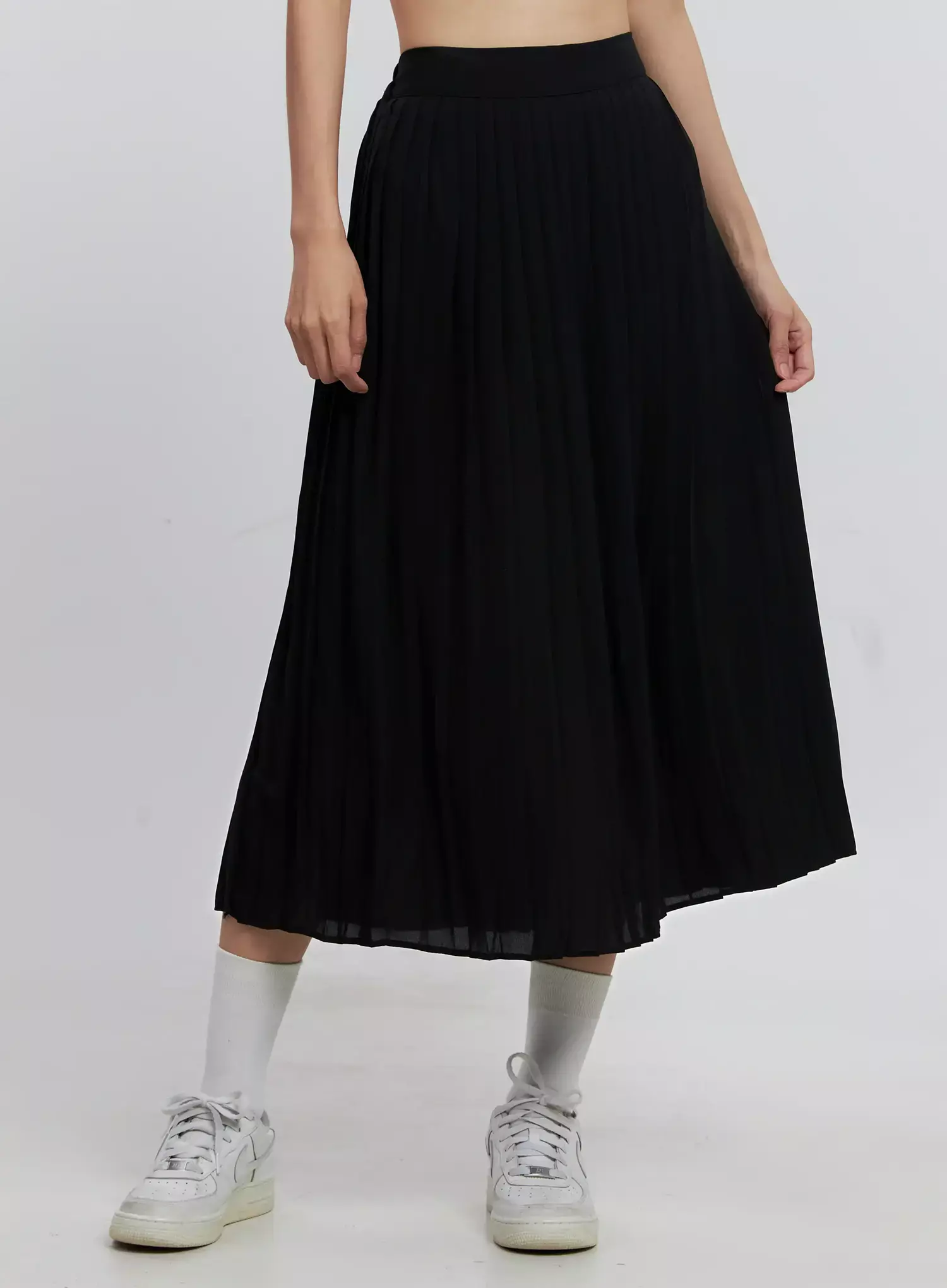 Pleated Maxi Skirt IS516 - Image 2
