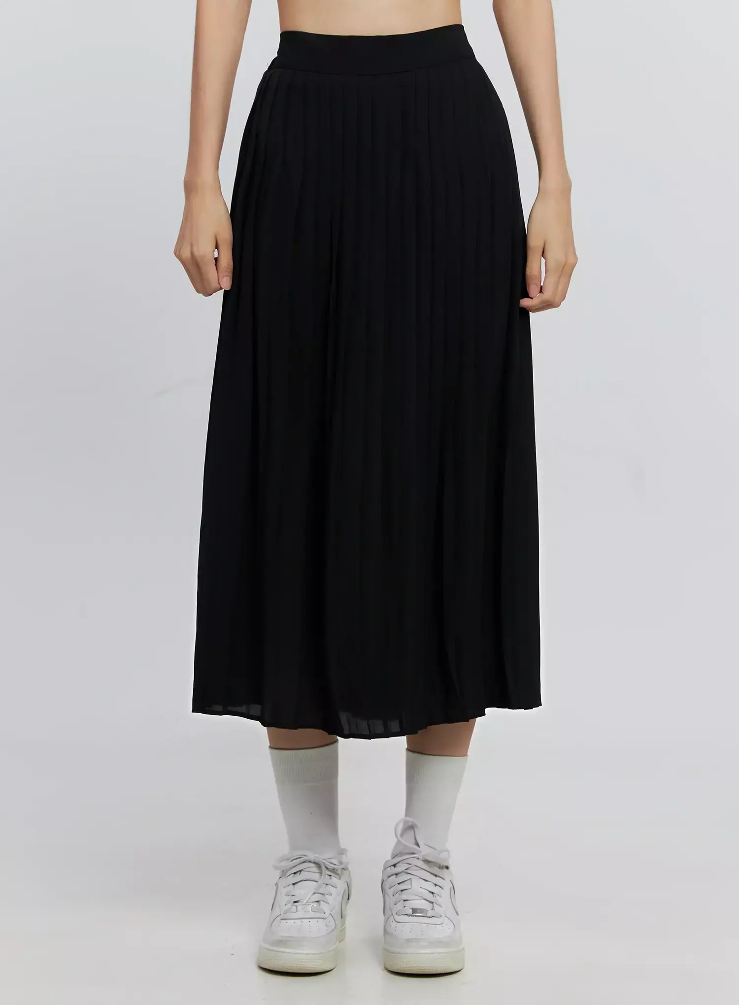 Pleated Maxi Skirt IS516 - Image 6