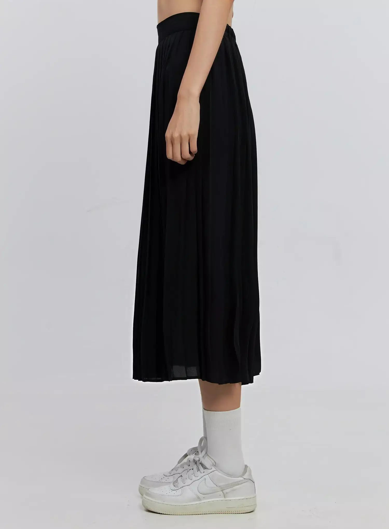 Pleated Maxi Skirt IS516 - Image 8