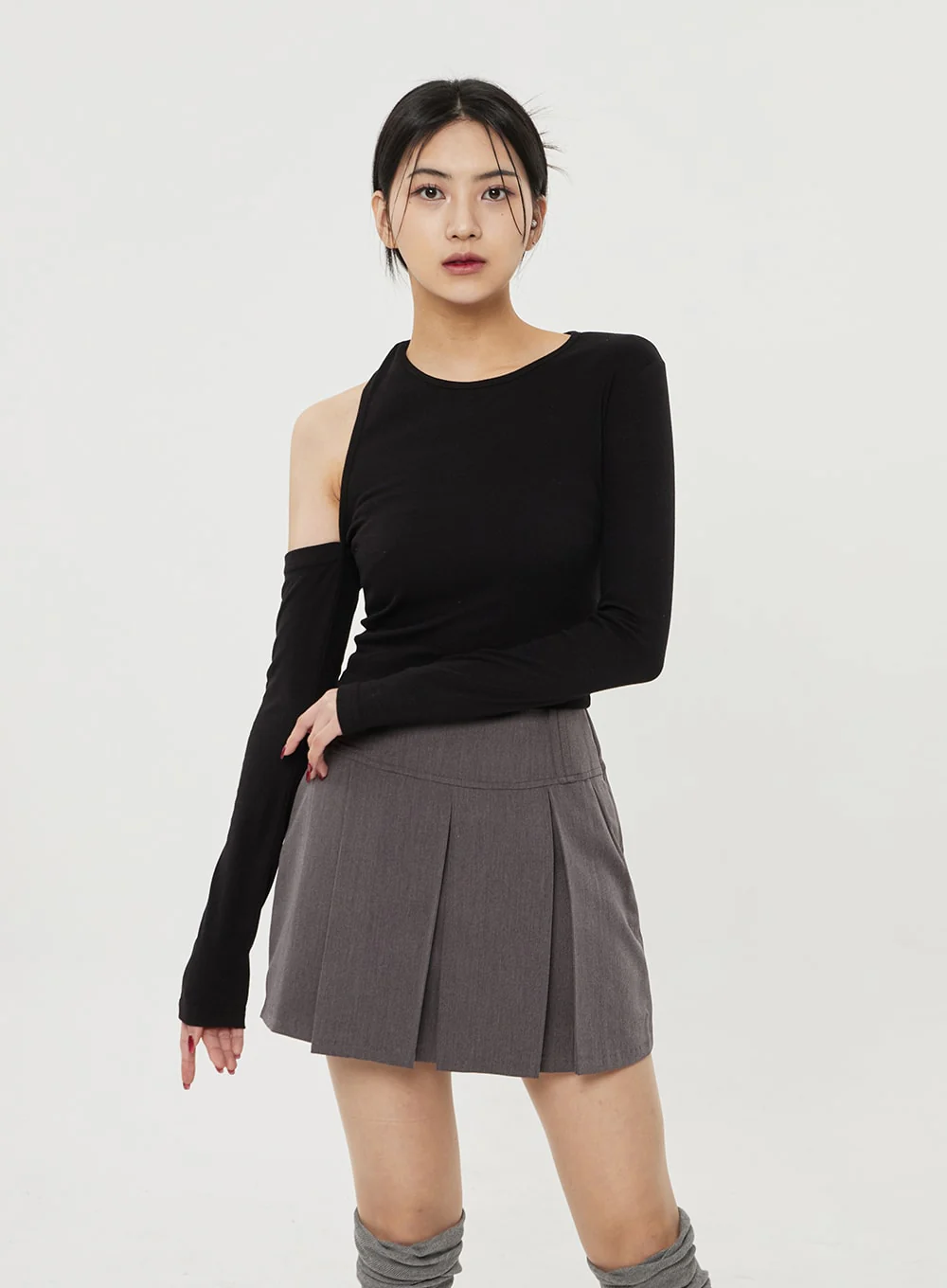 Pleated Mini Skirt BF314 - Image 14