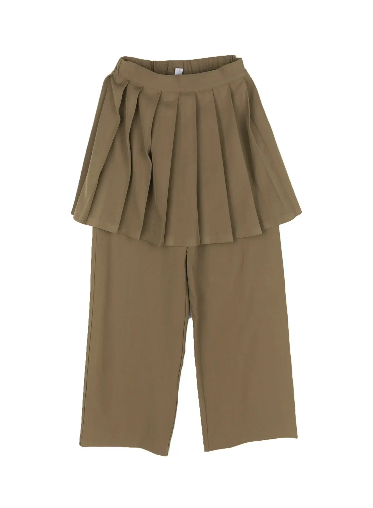 Pleated Wrap Skirt Pants CG515 - Image 11