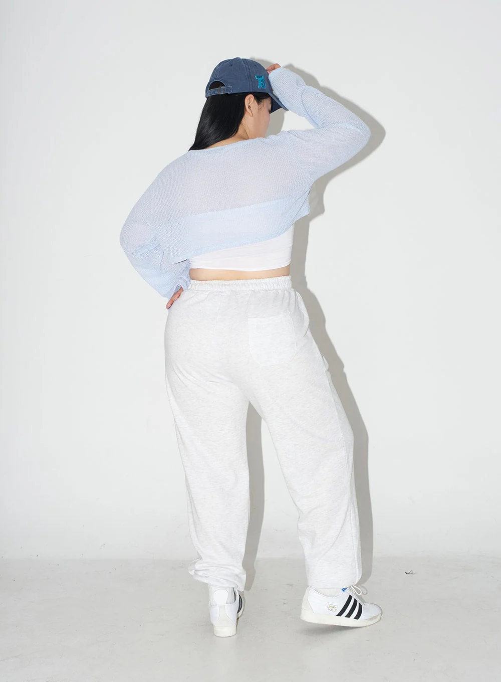 Plus Cotton Banded Sweat Pants IJ30 - Image 10