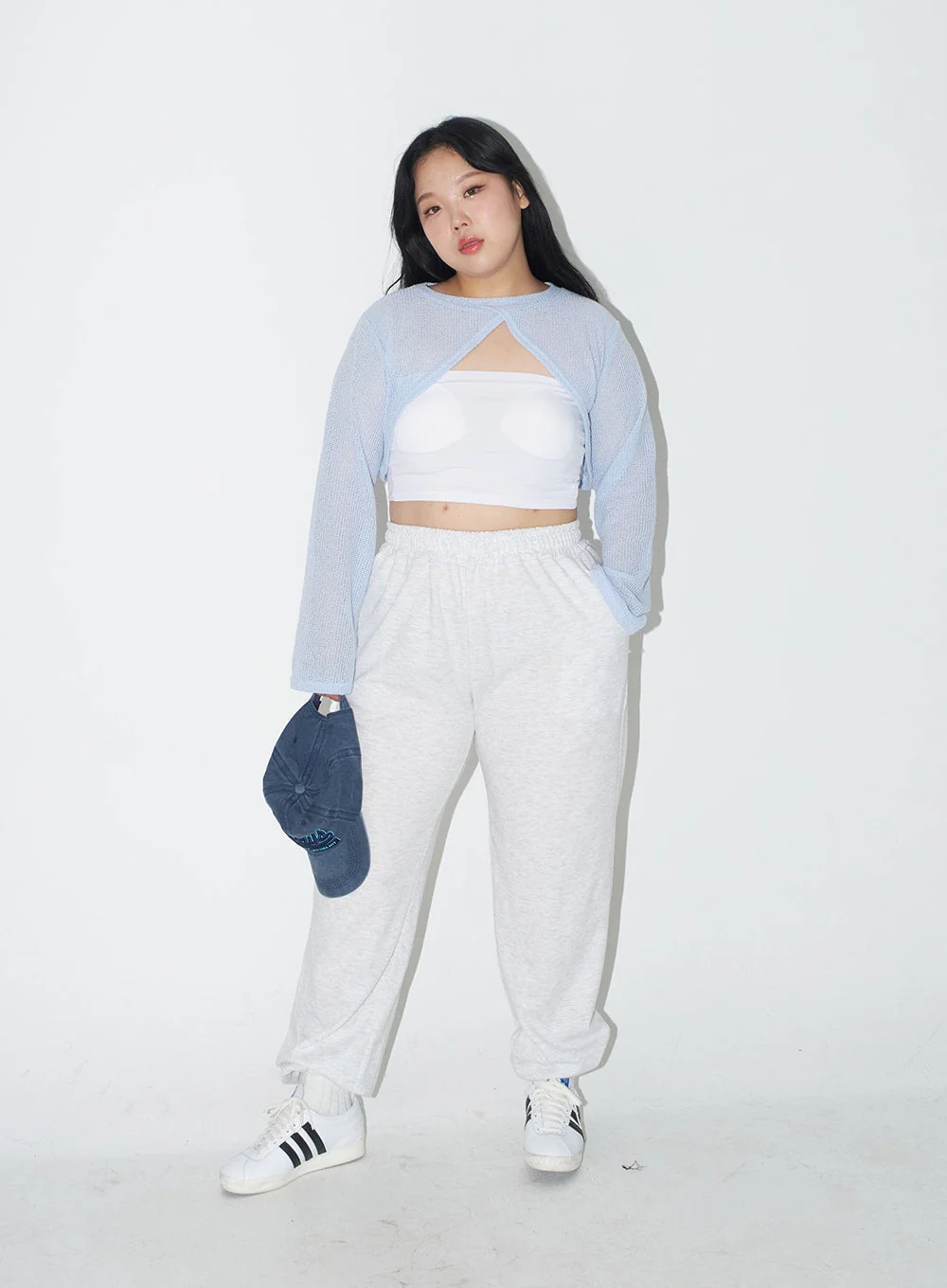Plus Cotton Banded Sweat Pants IJ30 - Image 6