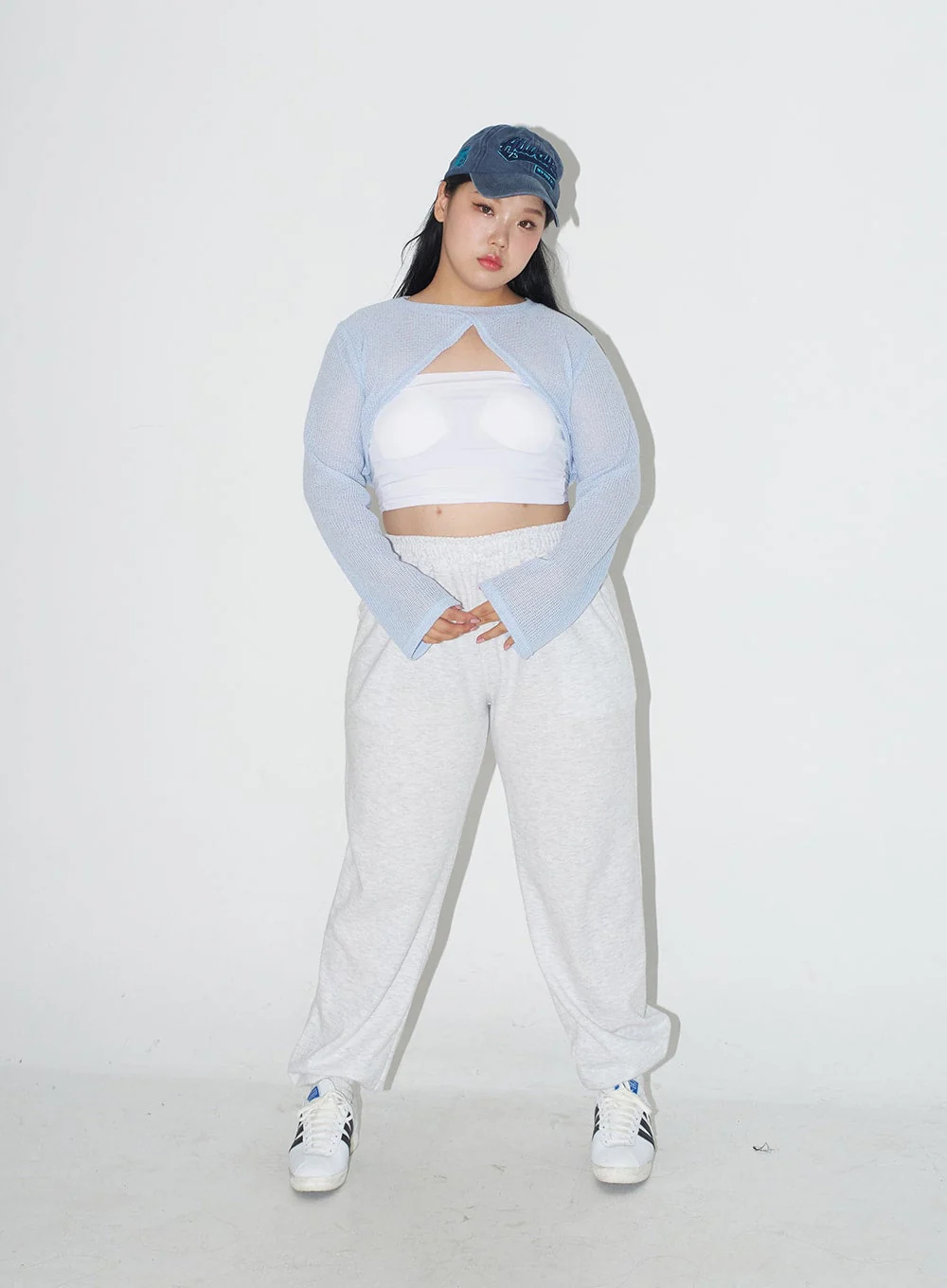 Plus Cotton Banded Sweat Pants IJ30 - Image 8