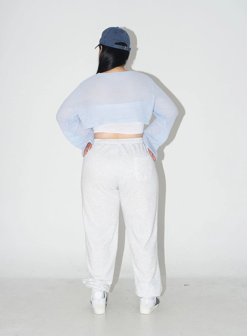Plus Cotton Banded Sweat Pants IJ30 - Image 9