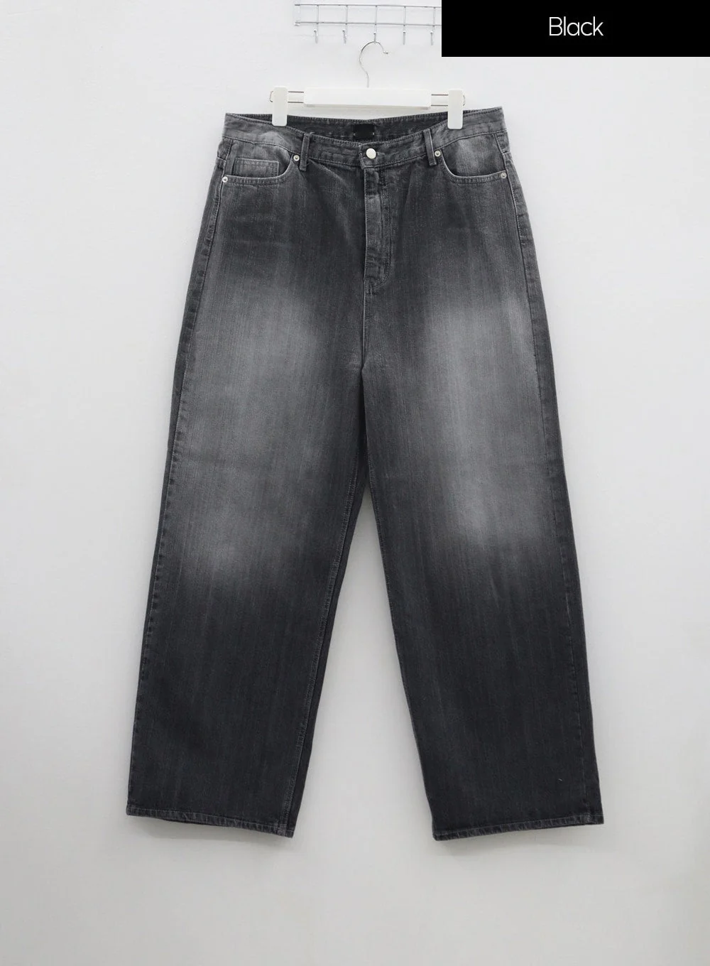 Plus Light Wash Wide Leg Jeans IF317 - Image 17