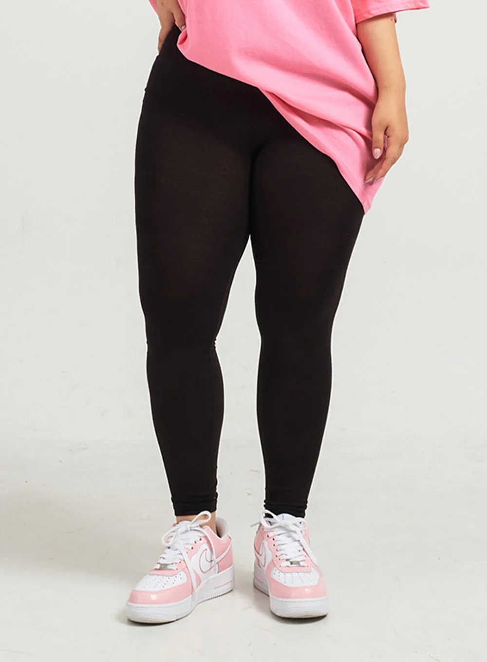 Plus Soft Rayon Leggings IJ30 - Image 6