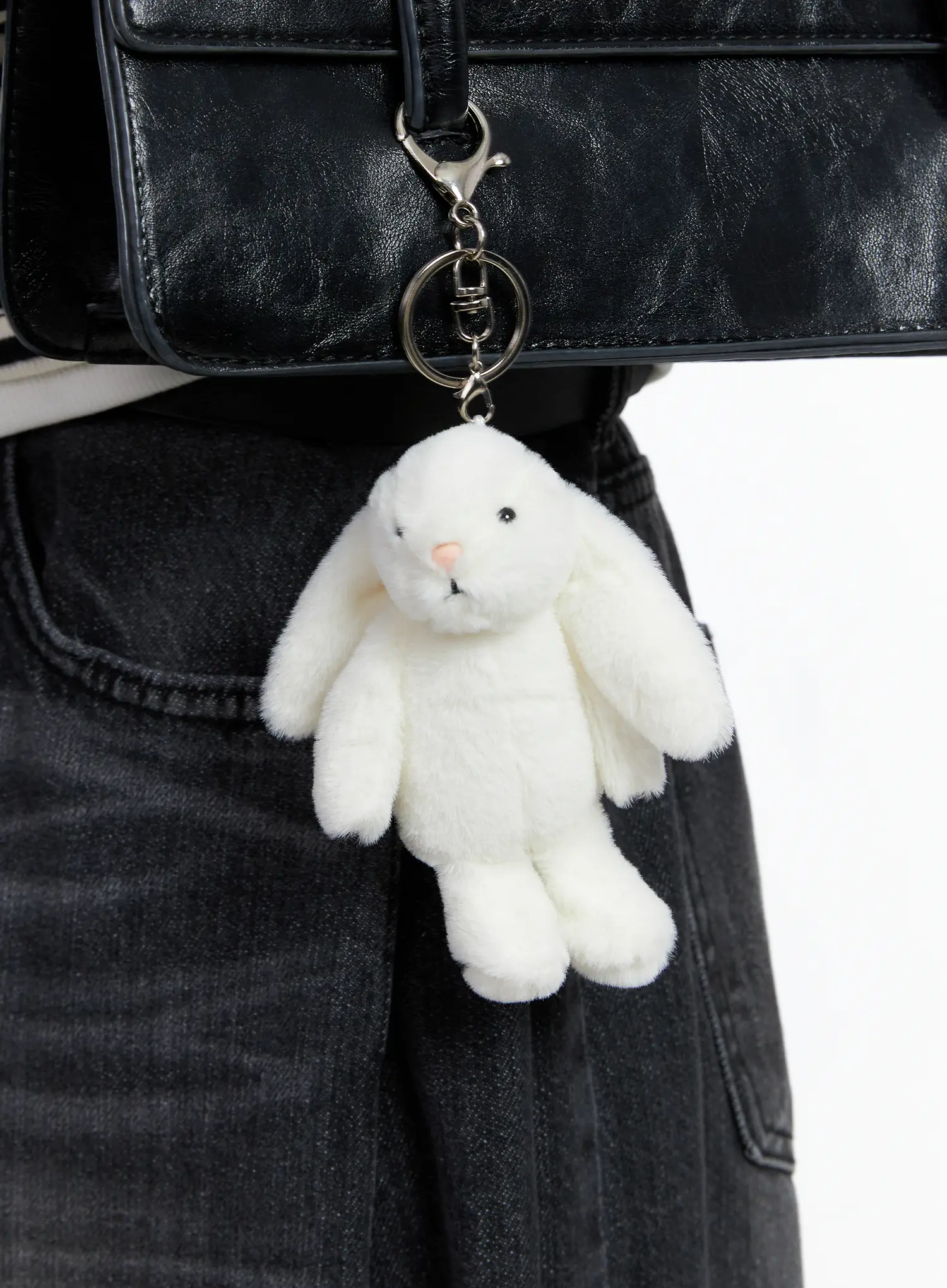 Plush Bunny Bag Keychain CS523