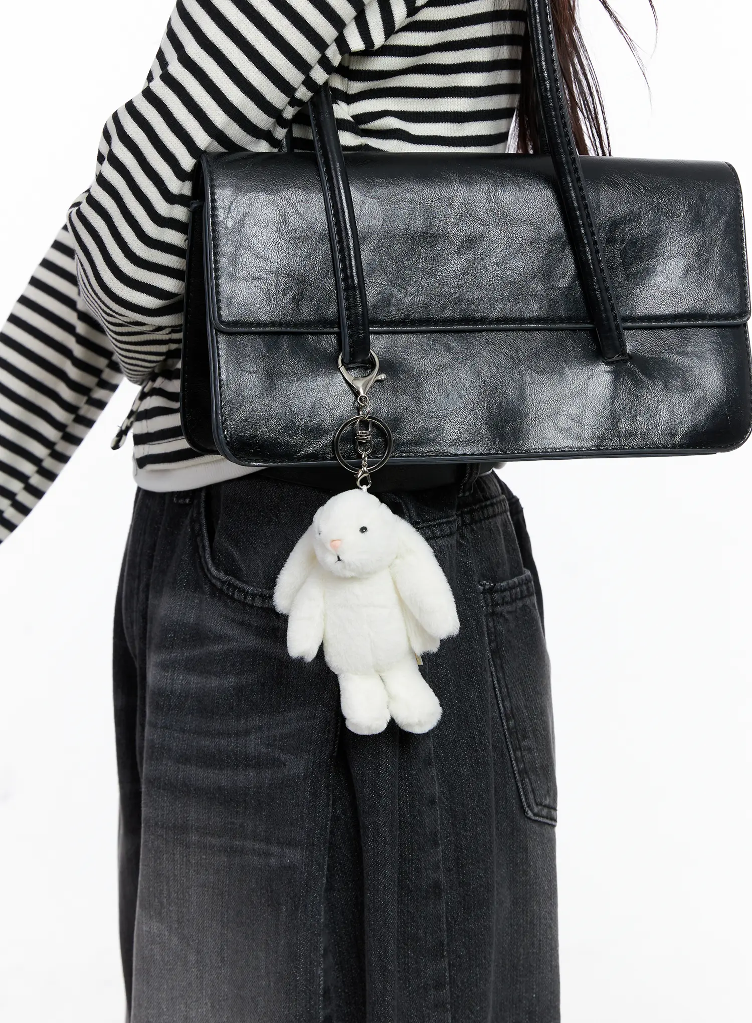 Plush Bunny Bag Keychain CS523 - Image 3