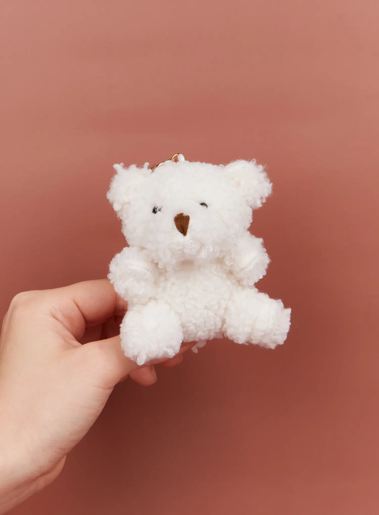 Plush Mini Bear Keyring IM527 - Image 3