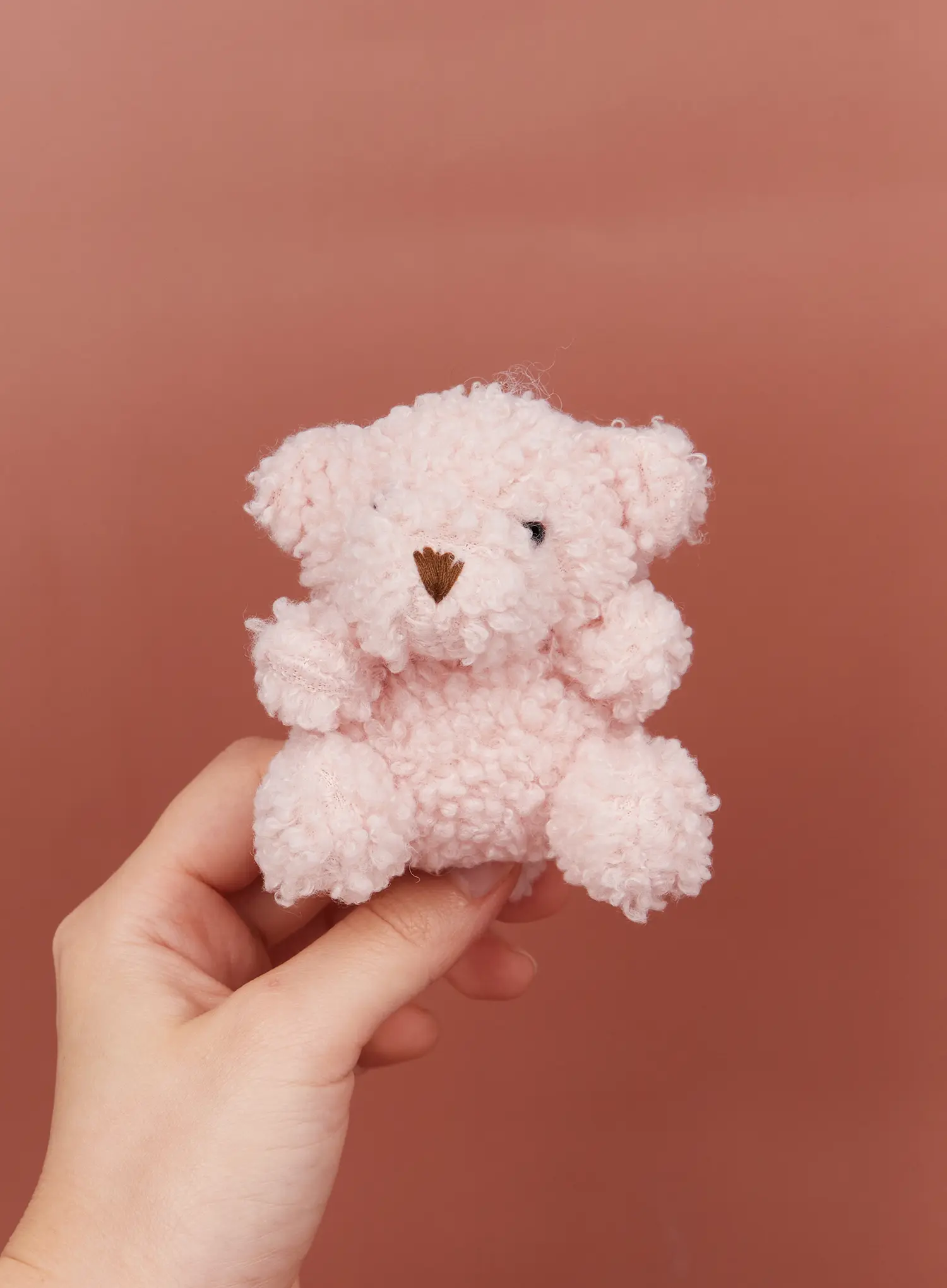 Plush Mini Bear Keyring IM527 - Image 4
