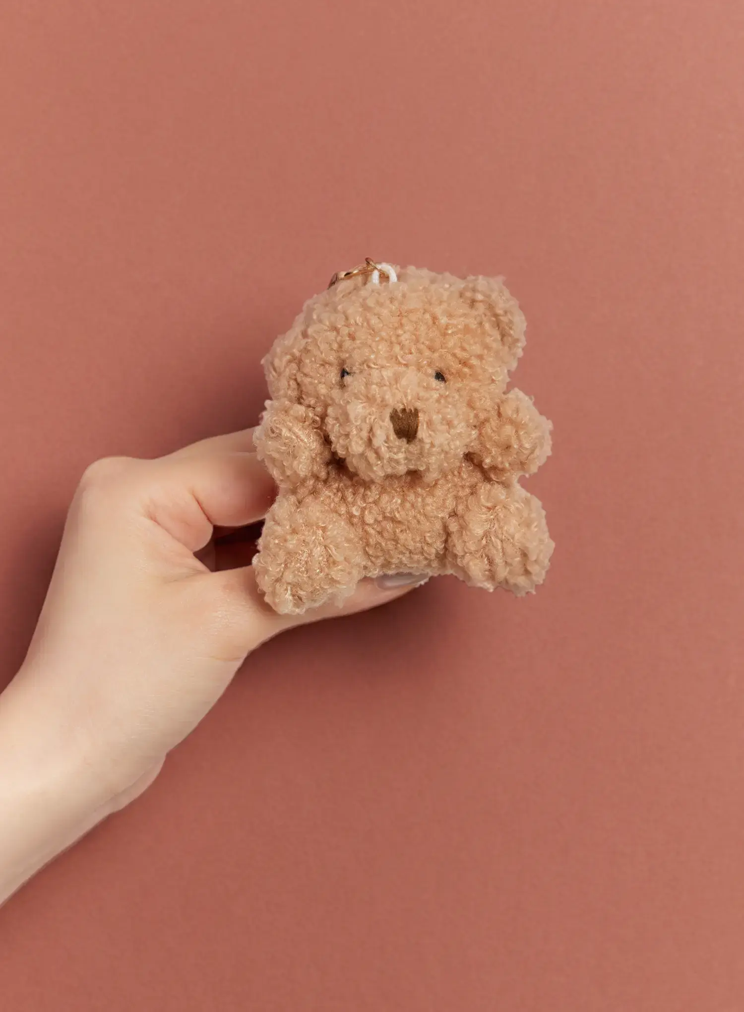 Plush Mini Bear Keyring IM527 - Image 5