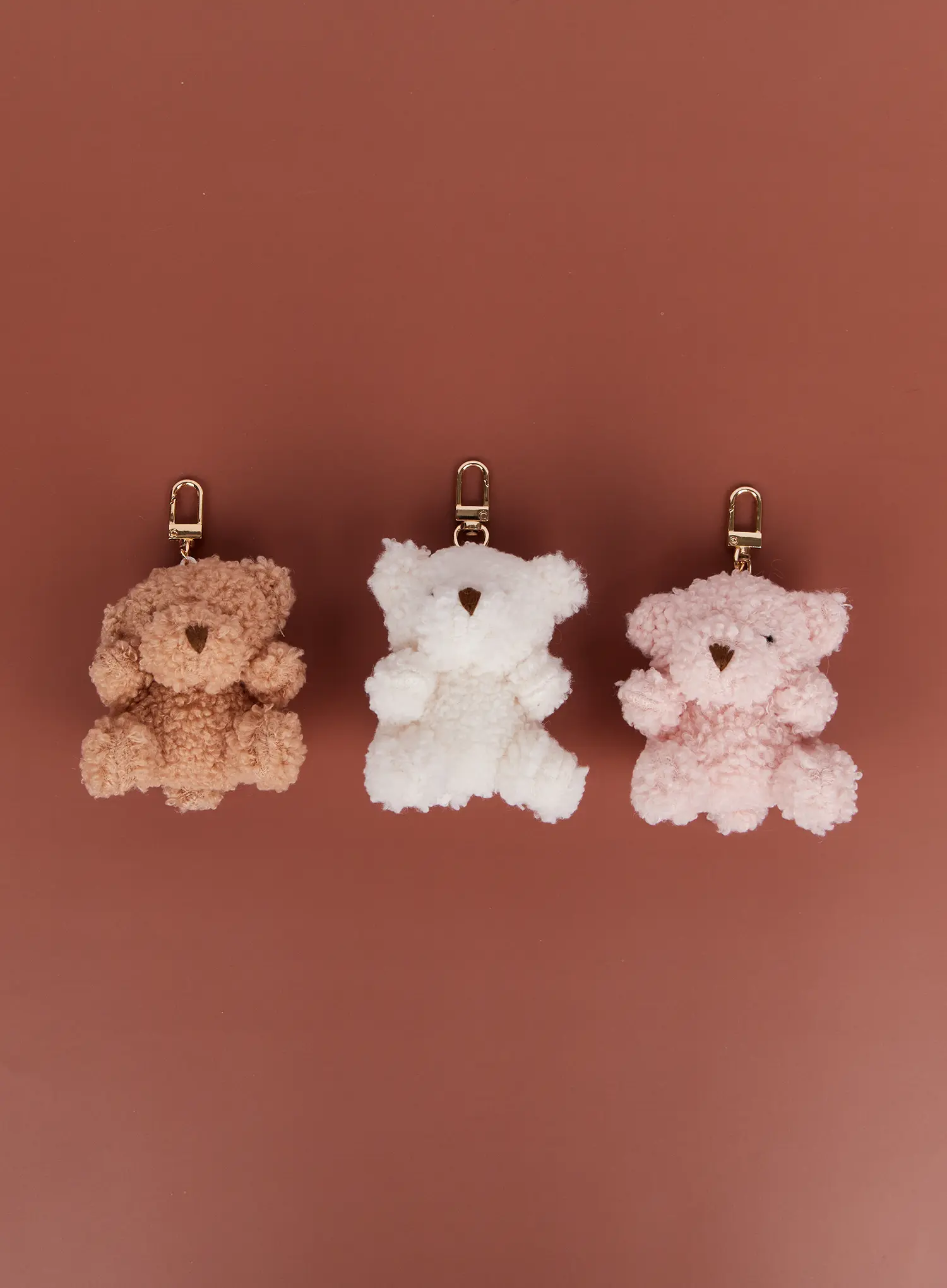 Plush Mini Bear Keyring IM527 - Image 6