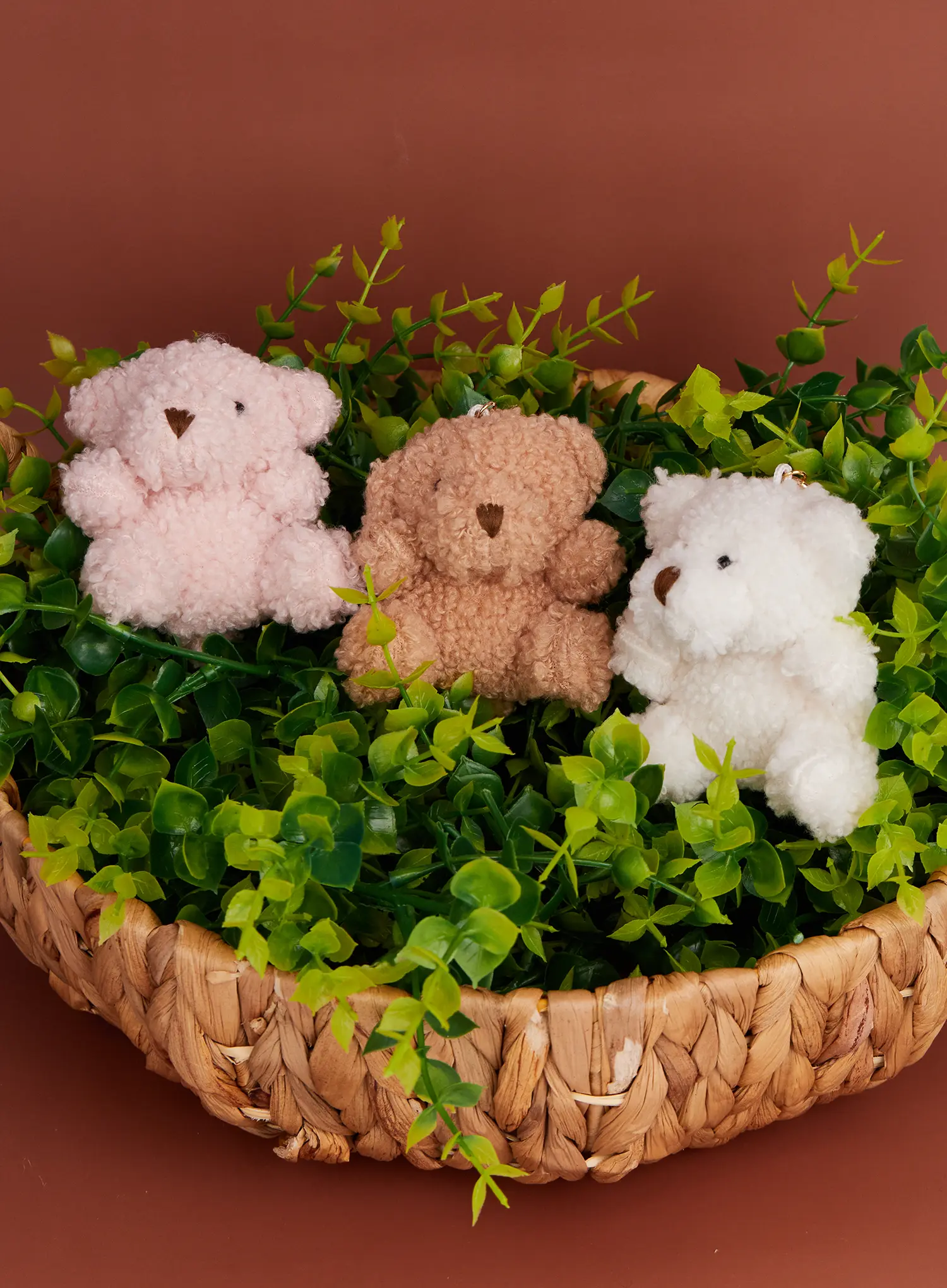 Plush Mini Bear Keyring IM527 - Image 7