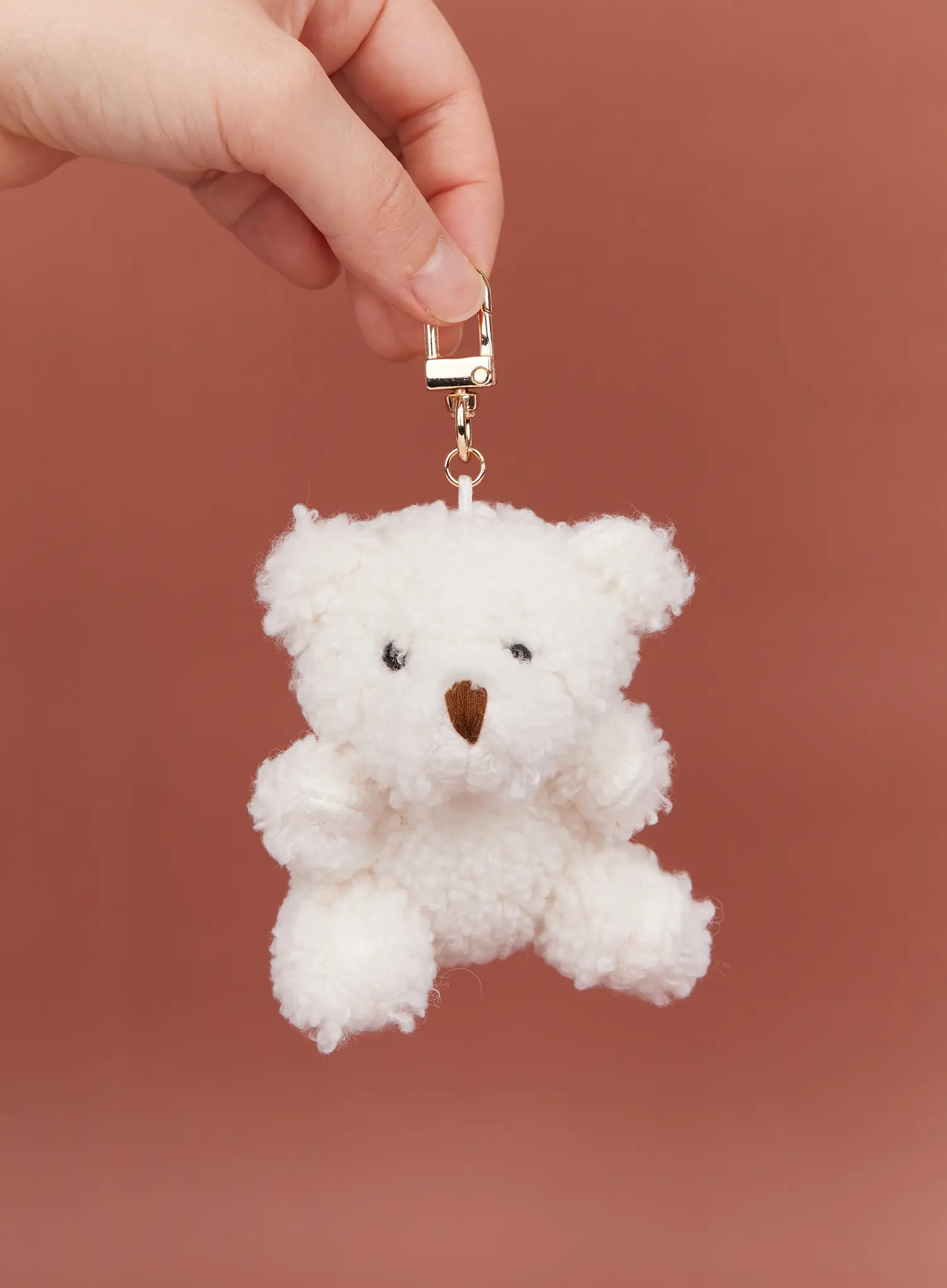 Plush Mini Bear Keyring IM527 - Image 8