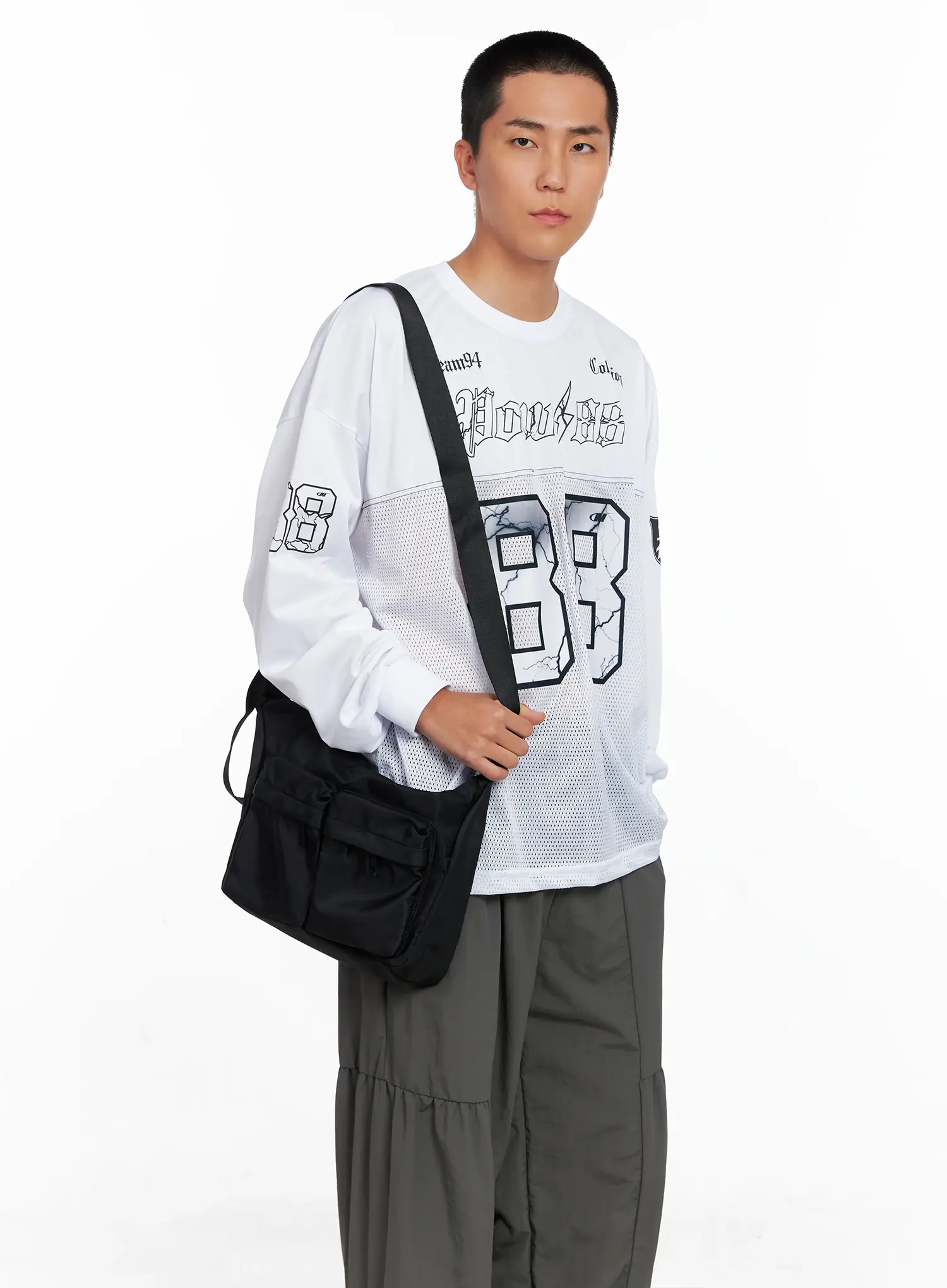 Pocket Crossbody Bag IS519 - Image 5