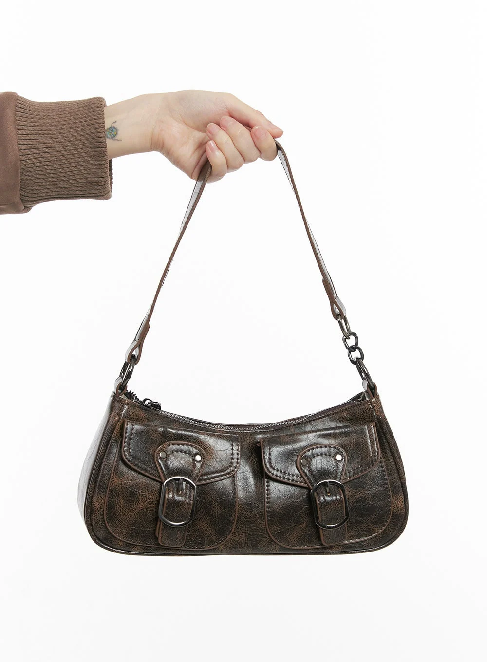 Pocket Detail Mini Bag ID402 - Image 2