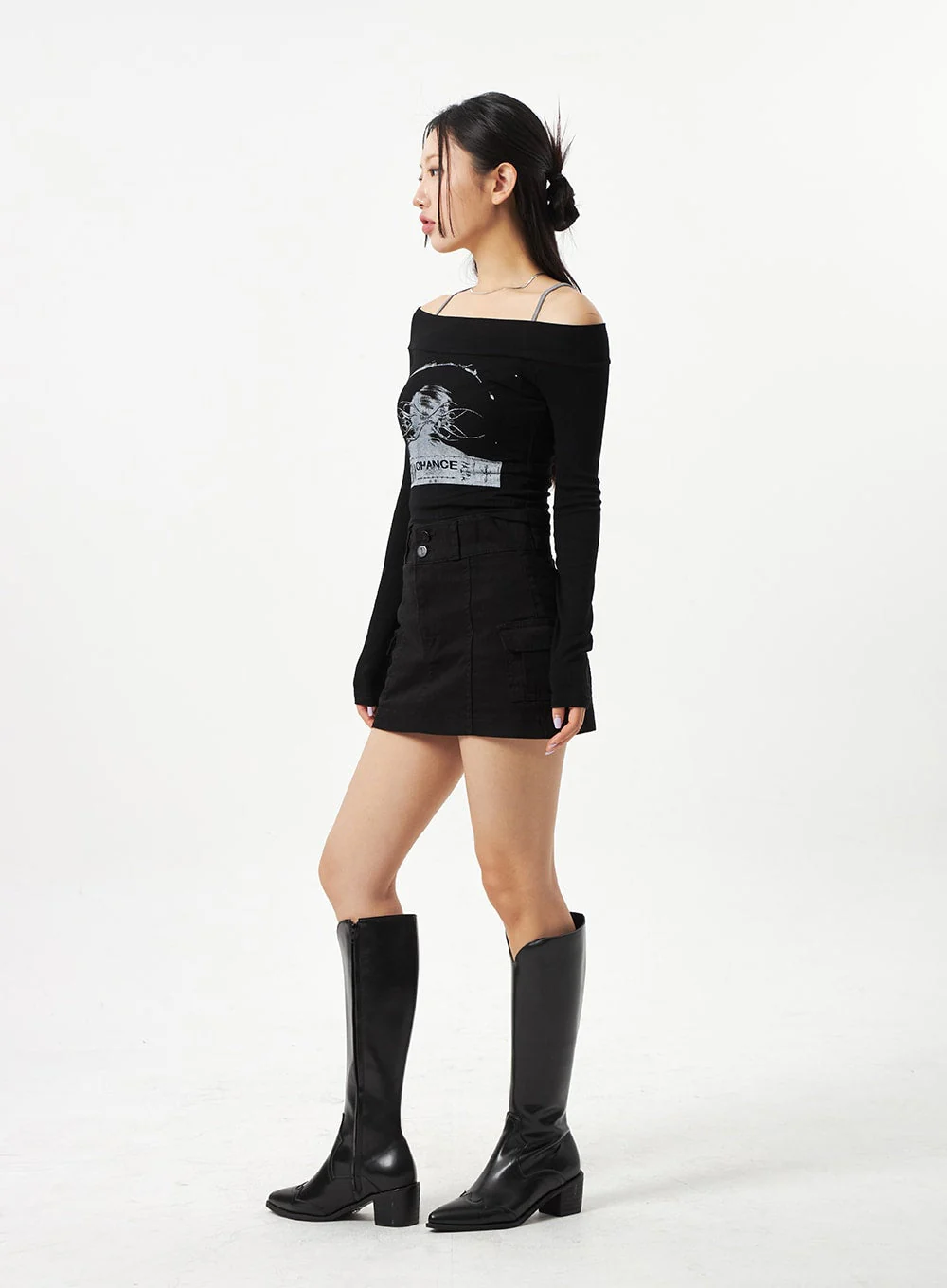 Pocket Mini Skirt CA321 - Image 10