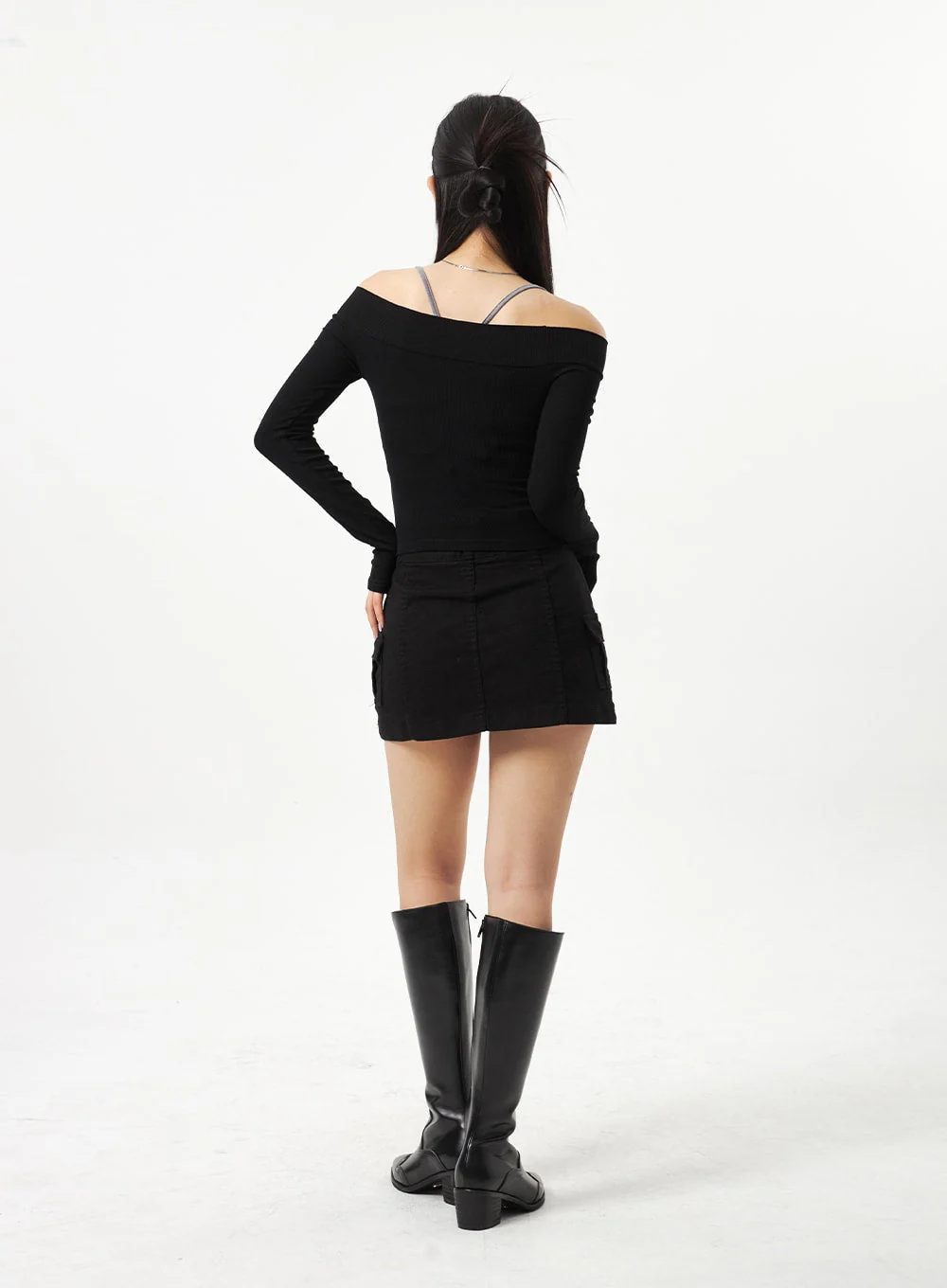 Pocket Mini Skirt CA321 - Image 12