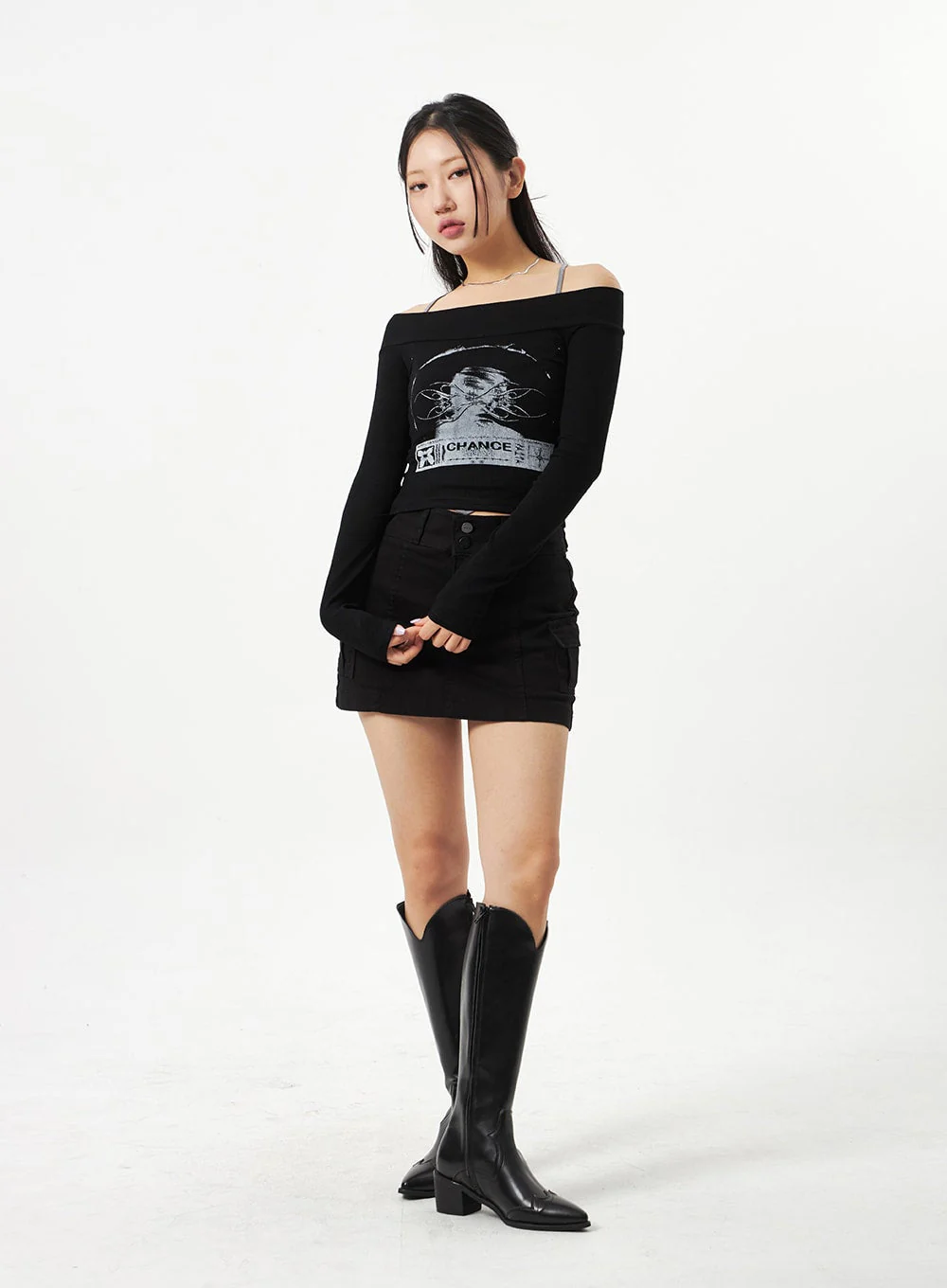 Pocket Mini Skirt CA321 - Image 13