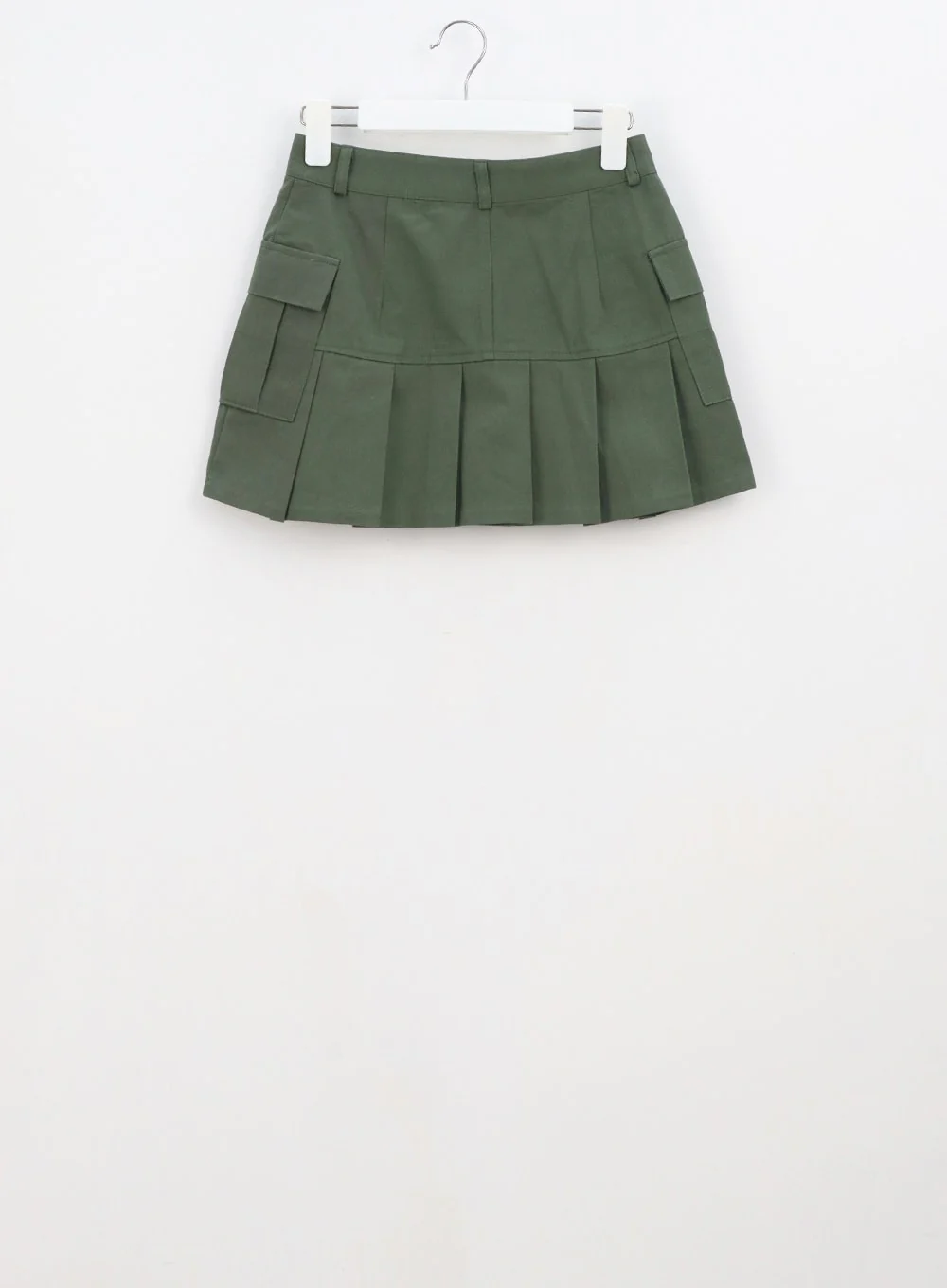 Pocket Pleated Mini Skirt CA304 - Image 15