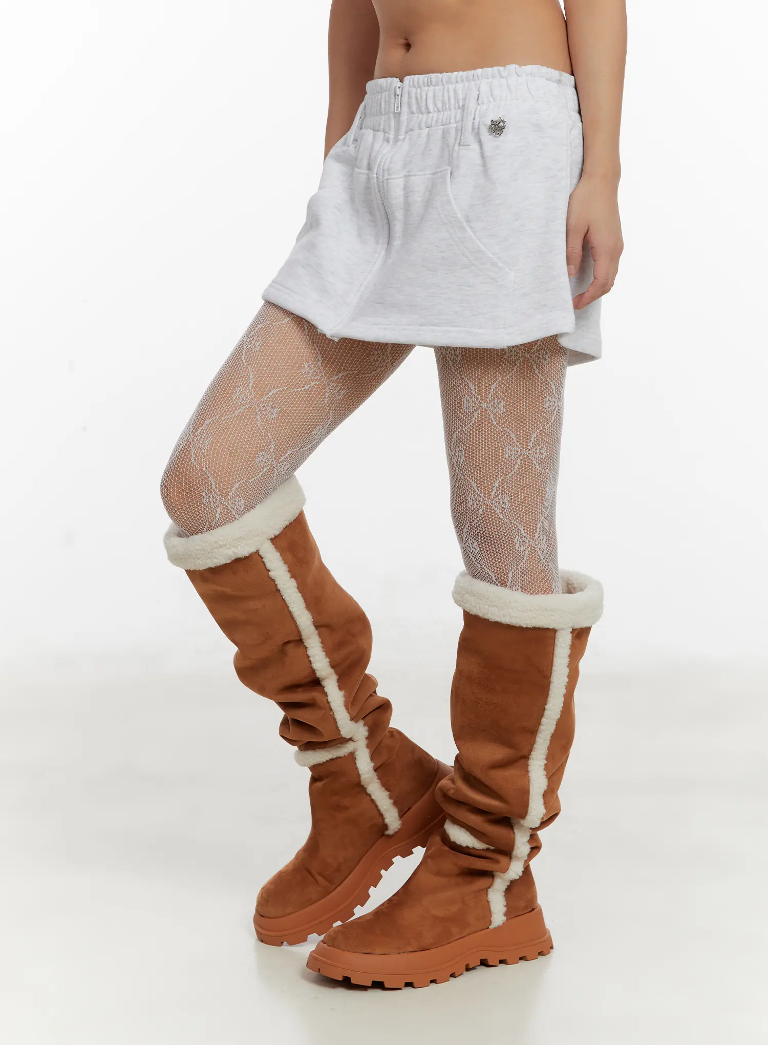 Pocket Zipper Mini Skirt CD515 - Image 5