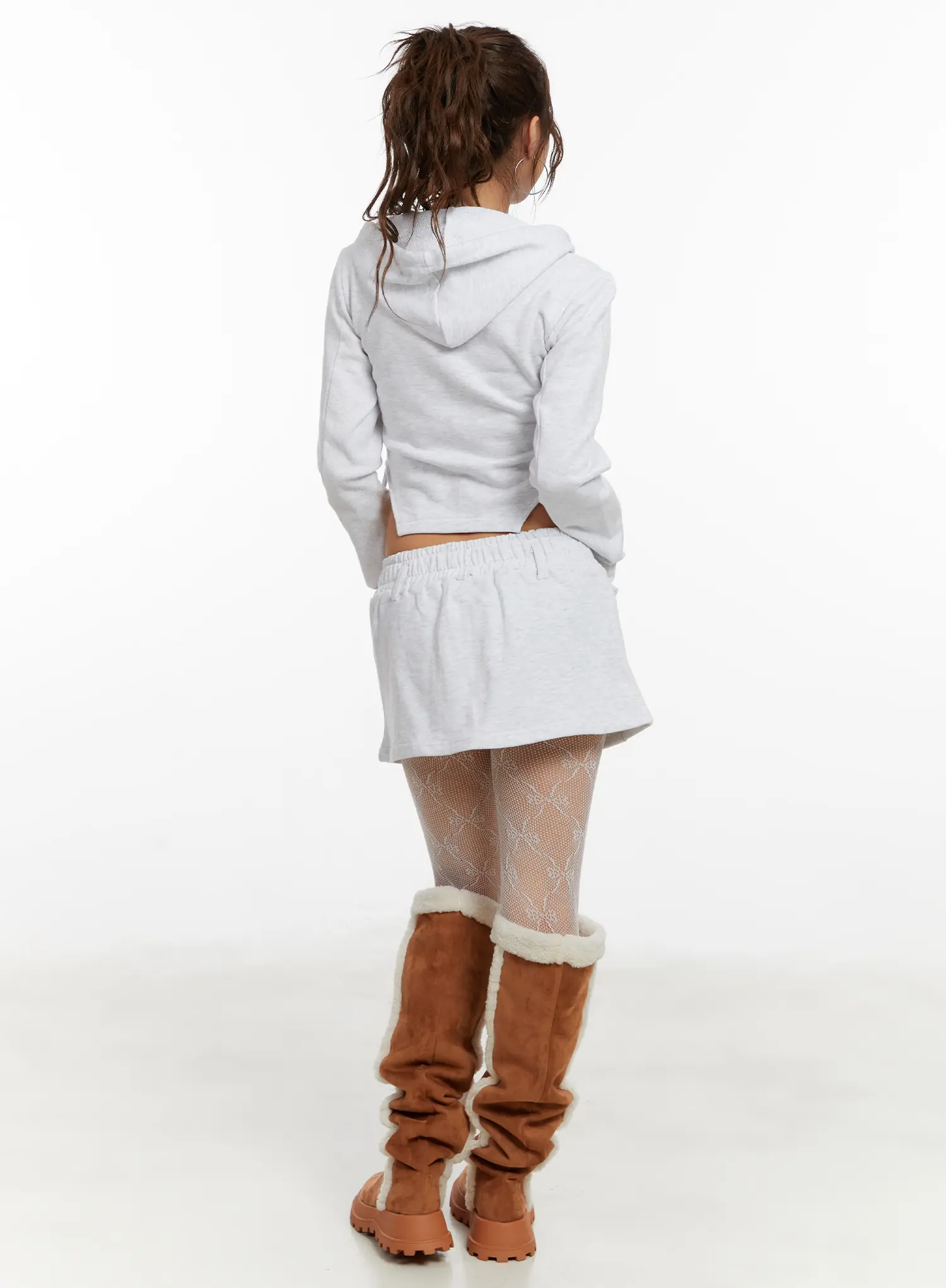 Pocket Zipper Mini Skirt CD515 - Image 8