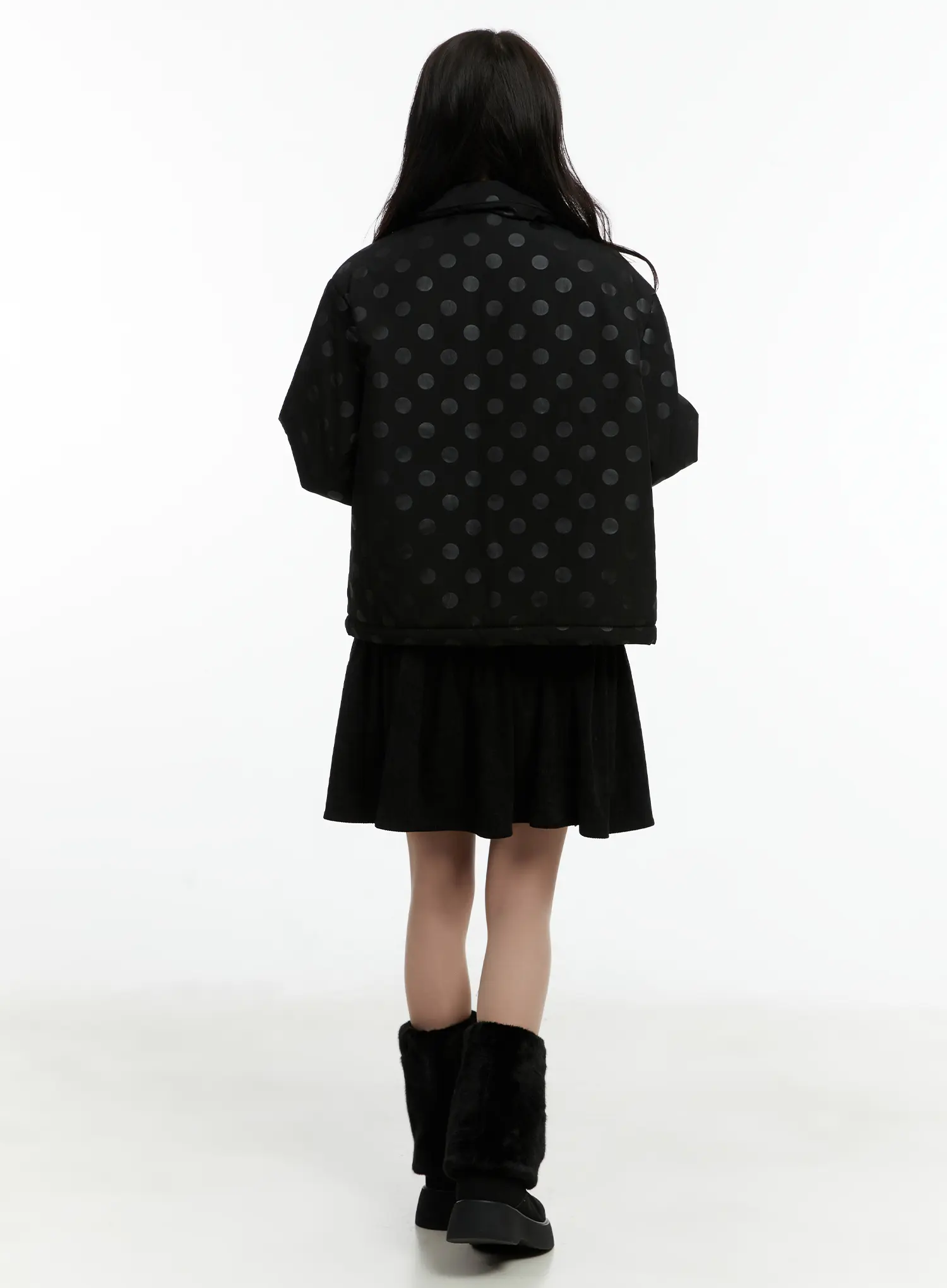 Polka Dot Bomber Jacket CD514 - Image 11