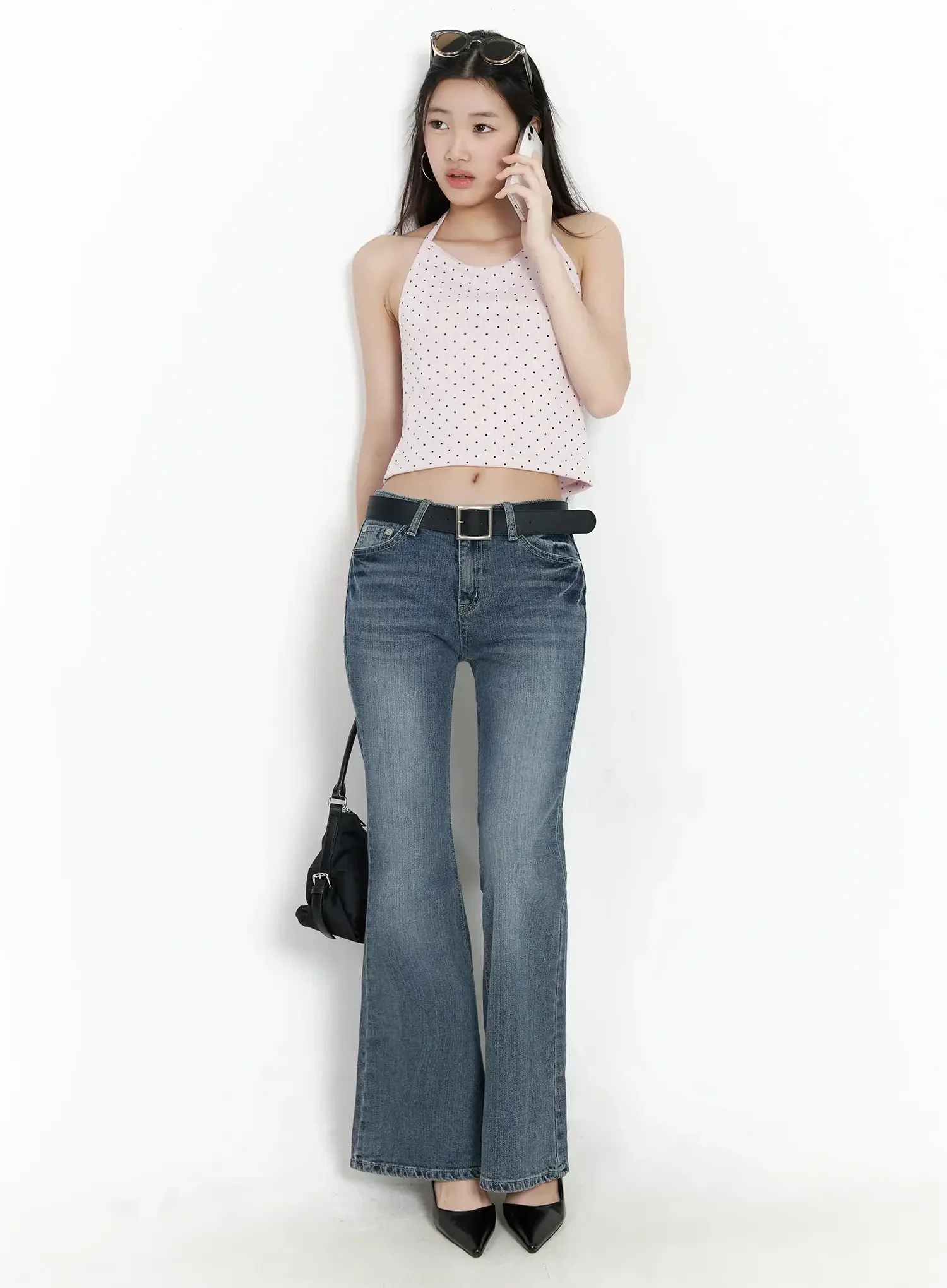 Polka Dot Halter Neck Top IM503 - Image 12