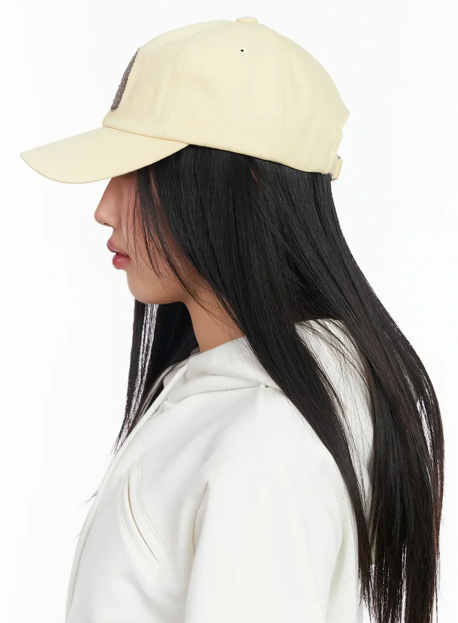 Polka Dot Lettering Cap CA513 - Image 7