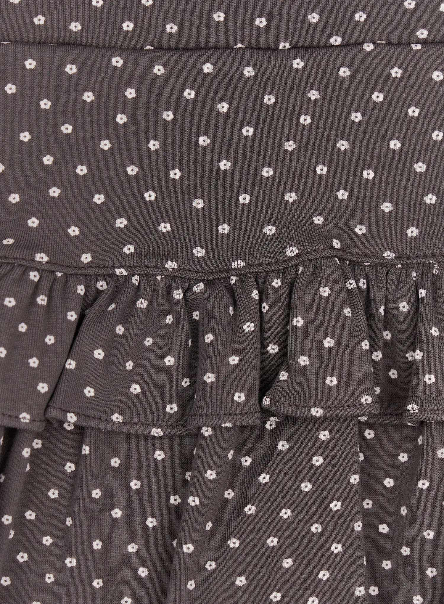 Polka Dot Ruffle Mini Skirt CA508 - Image 12