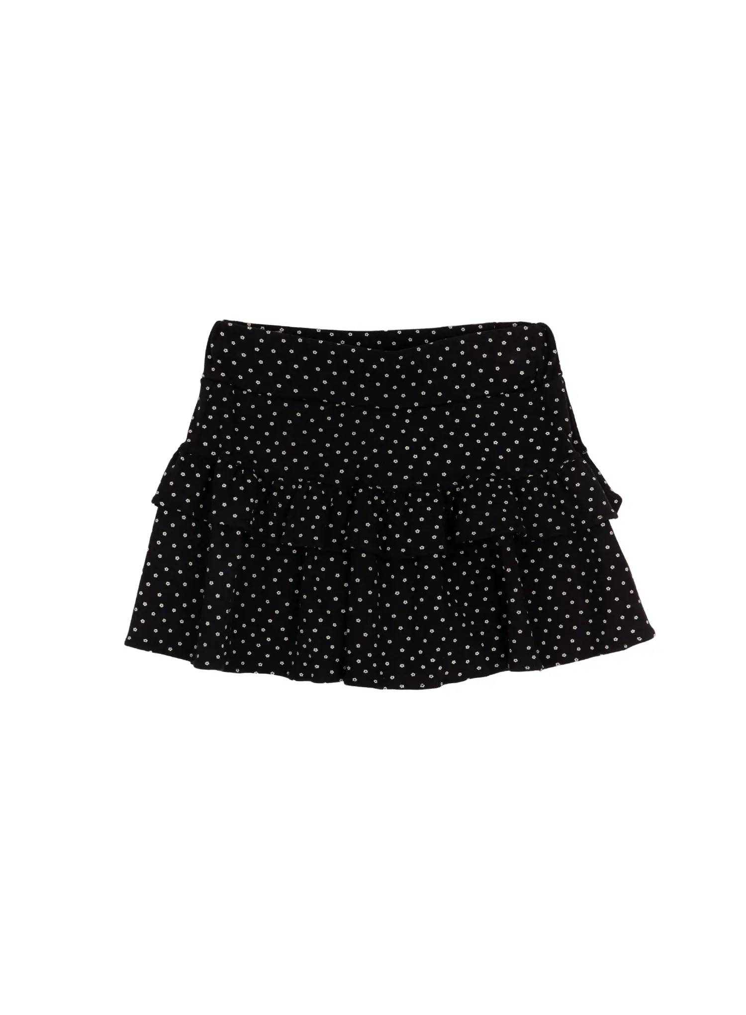 Polka Dot Ruffle Mini Skirt CA508 - Image 9