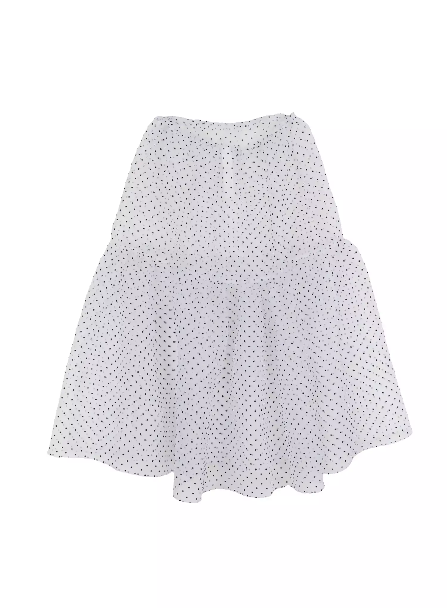 Polka Dot Sheer Midi Skirt IM504 - Image 15