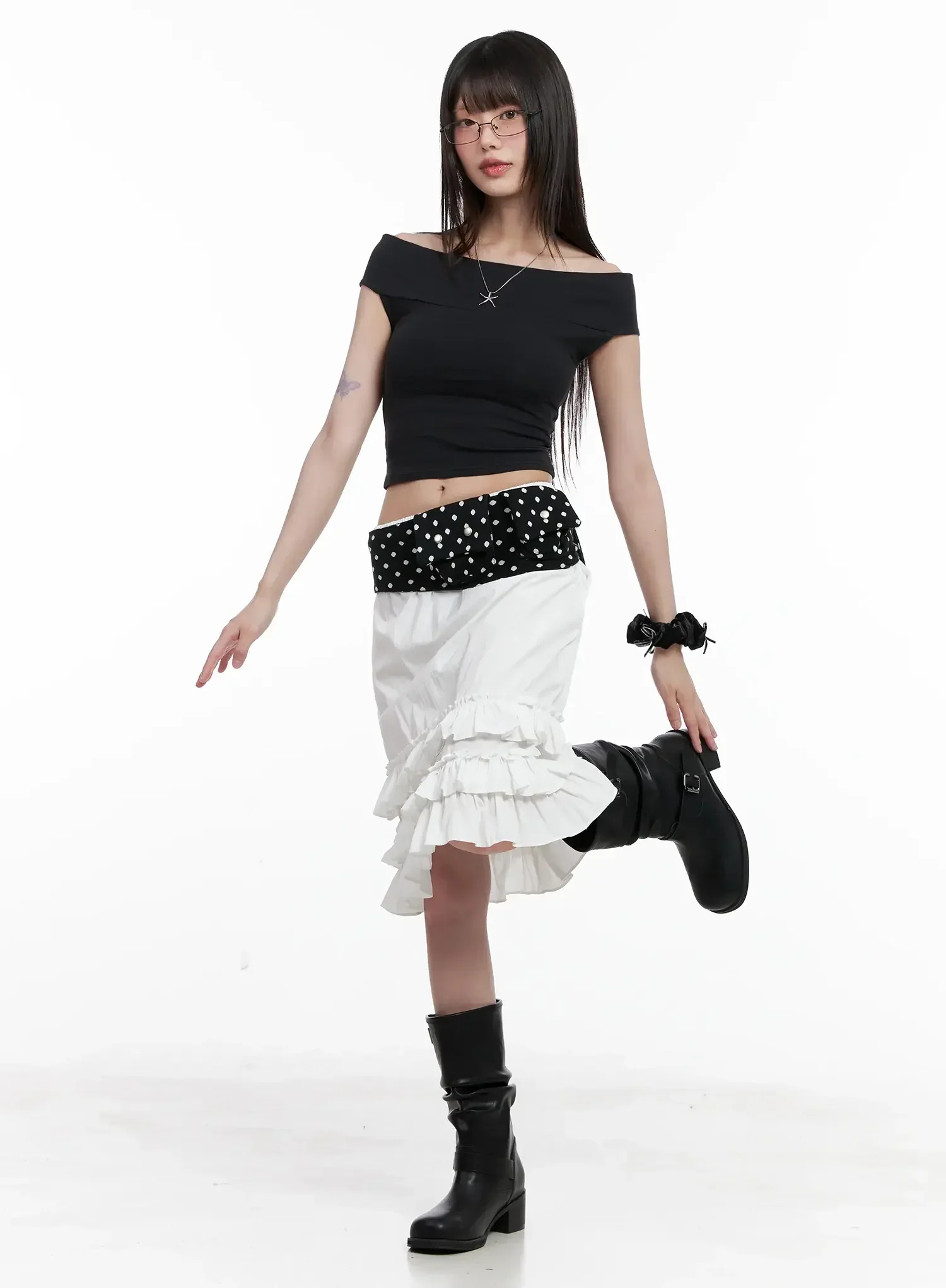 Polka Dot Waist Belt Bag IL528 - Image 6