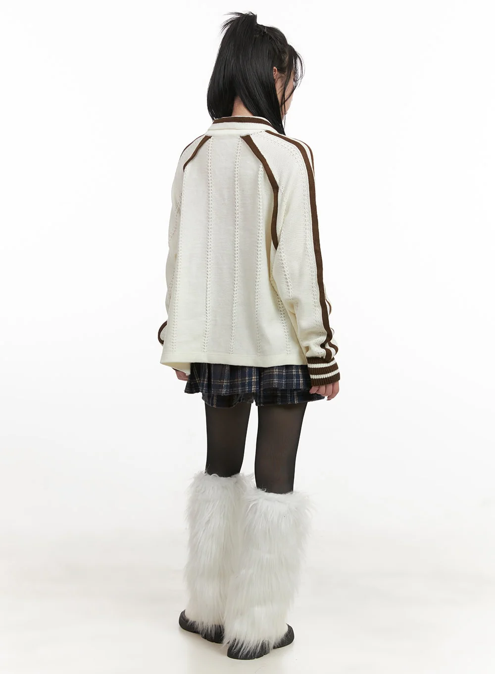 Portland Embroidered Collared Sweater CJ516 - Image 4