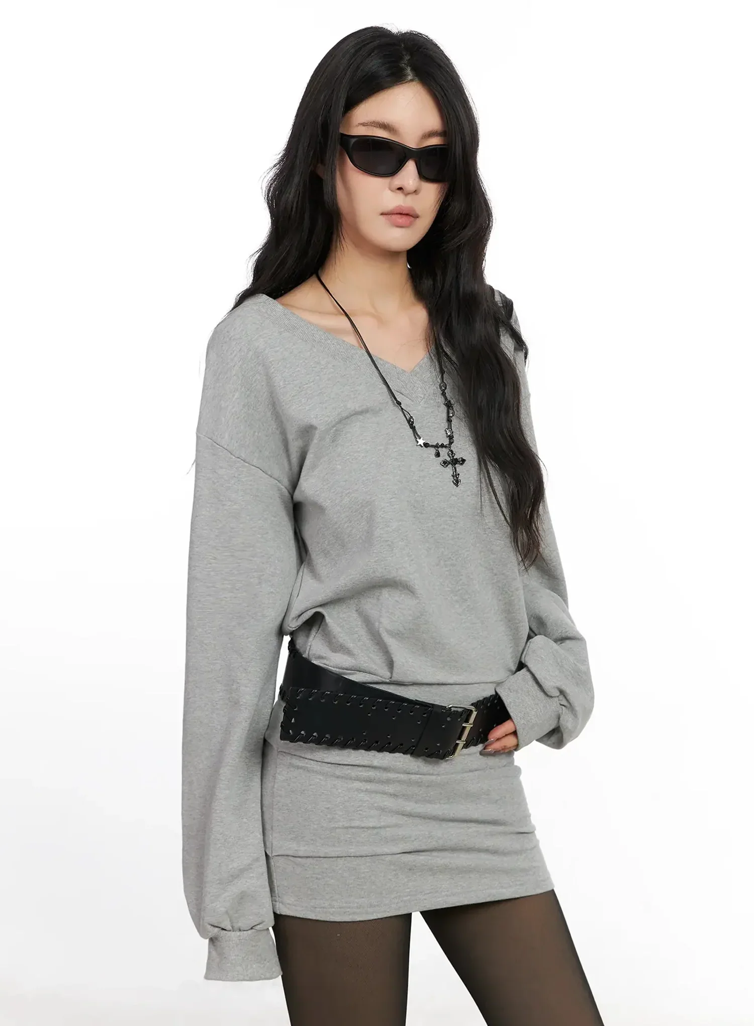 Punching Detailed Waist Belt IN528 - Image 3