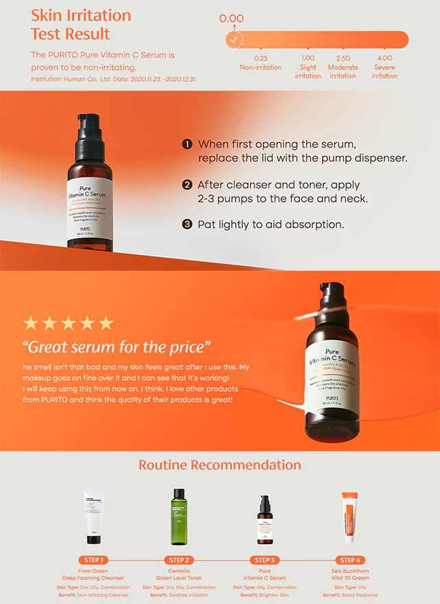 Pure Vitamin C Serum (60ml) - Image 3