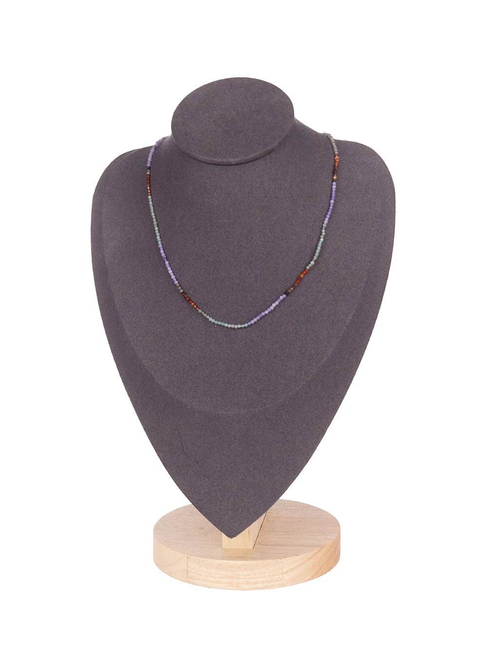 Purple Bijeu Necklace CF520 - Image 6