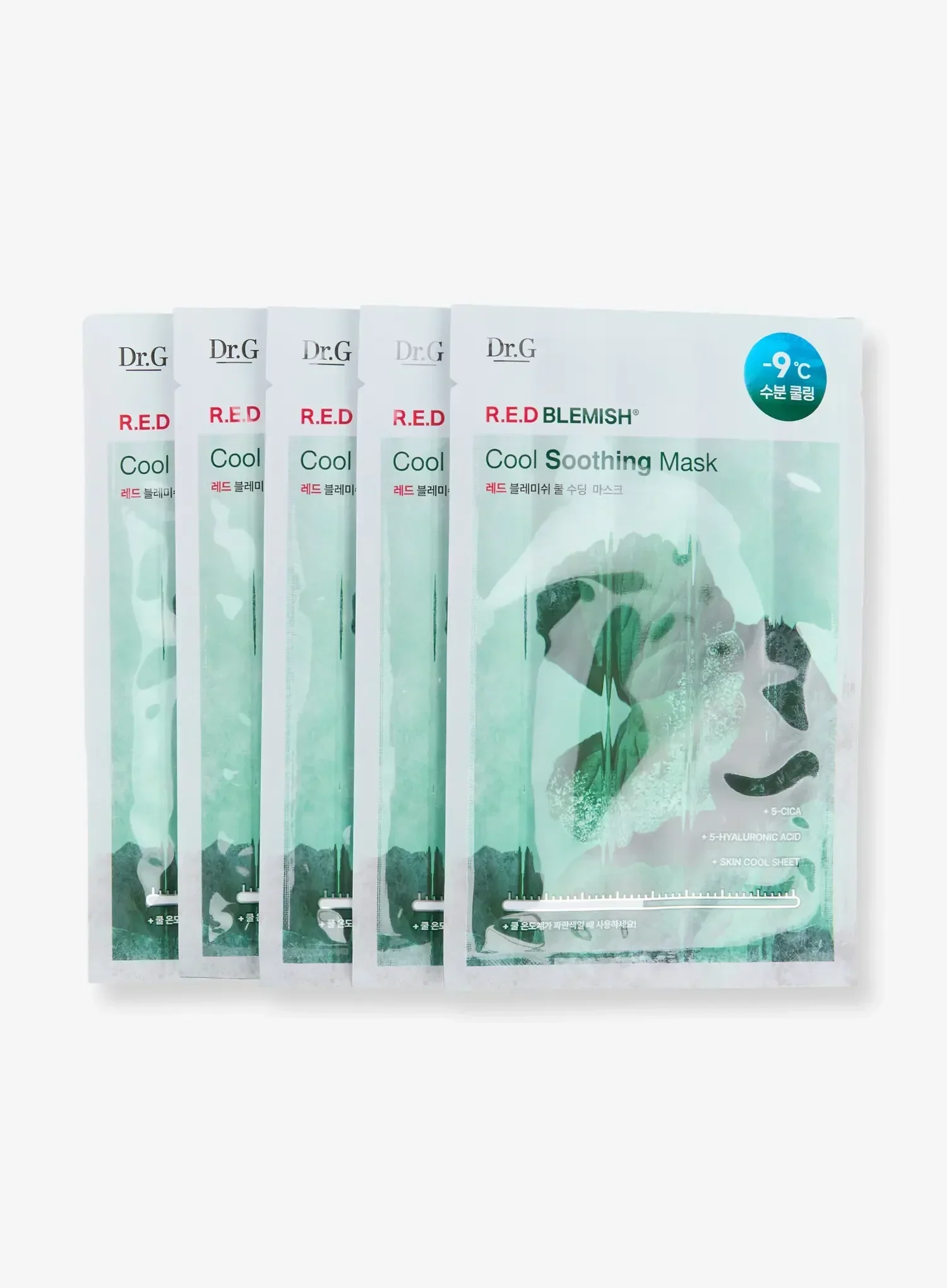 R.E.D Blemish Cool Soothing Mask (30g*5p) - Image 2
