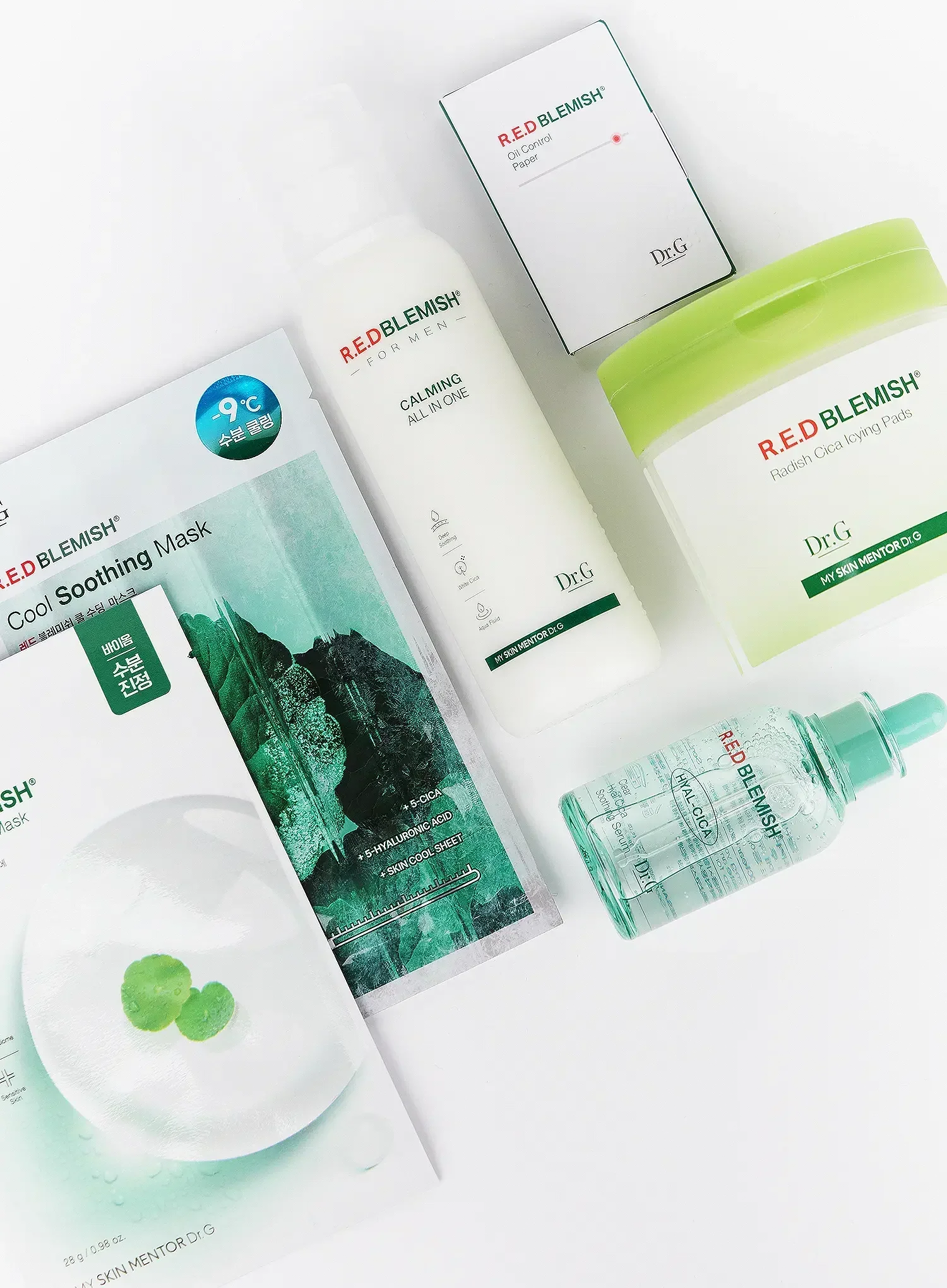 R.E.D Blemish Cool Soothing Mask (30g*5p) - Image 5