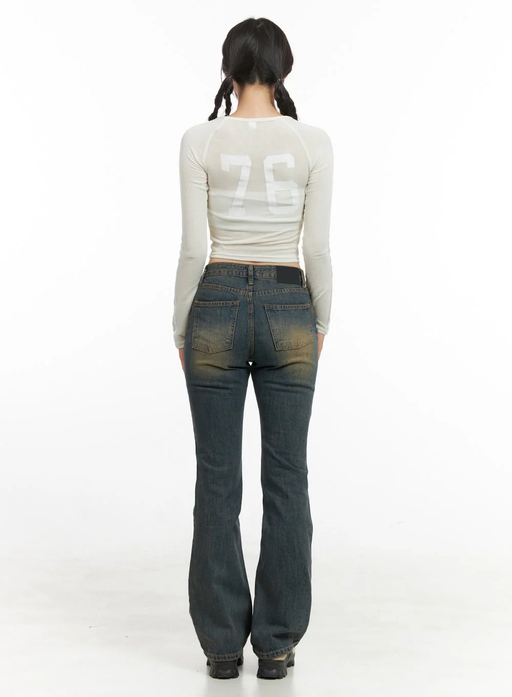Rayon Sheer Crop Top CG419 - Image 4