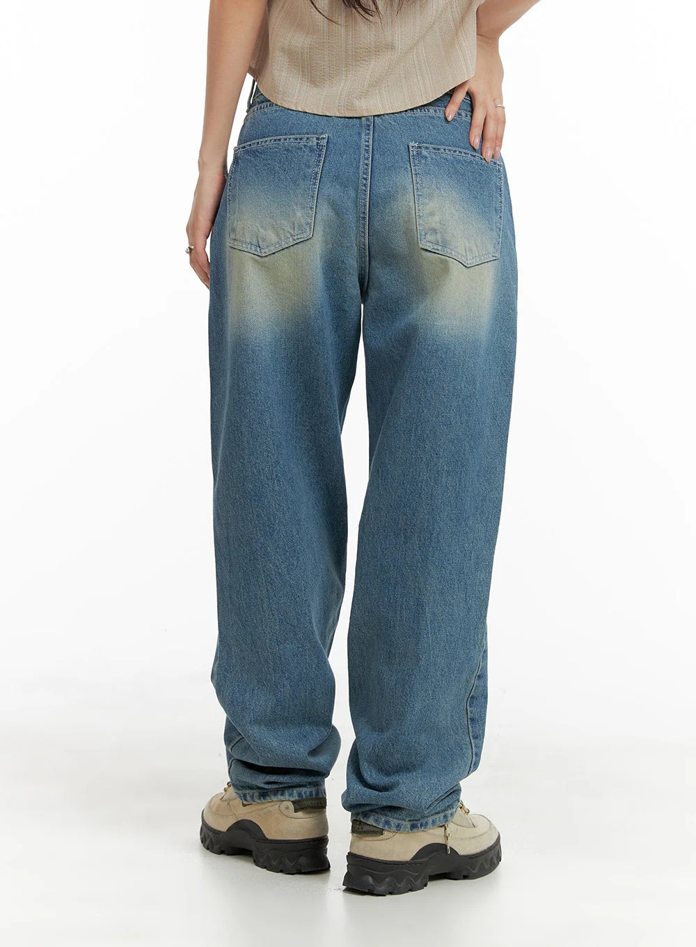 Recycled Washed Jeans (Unisex) CM425 - Image 6