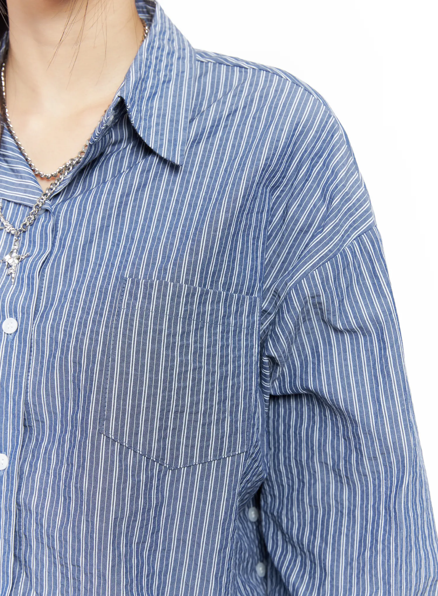Relaxed Fit Button-up Shirt CC1109 - Image 3