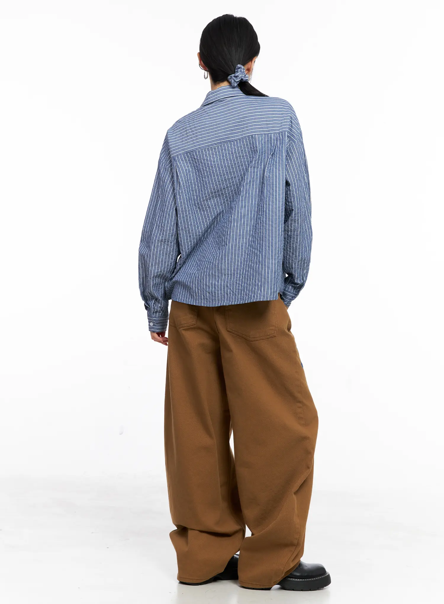 Relaxed Fit Button-up Shirt CC1109 - Image 8